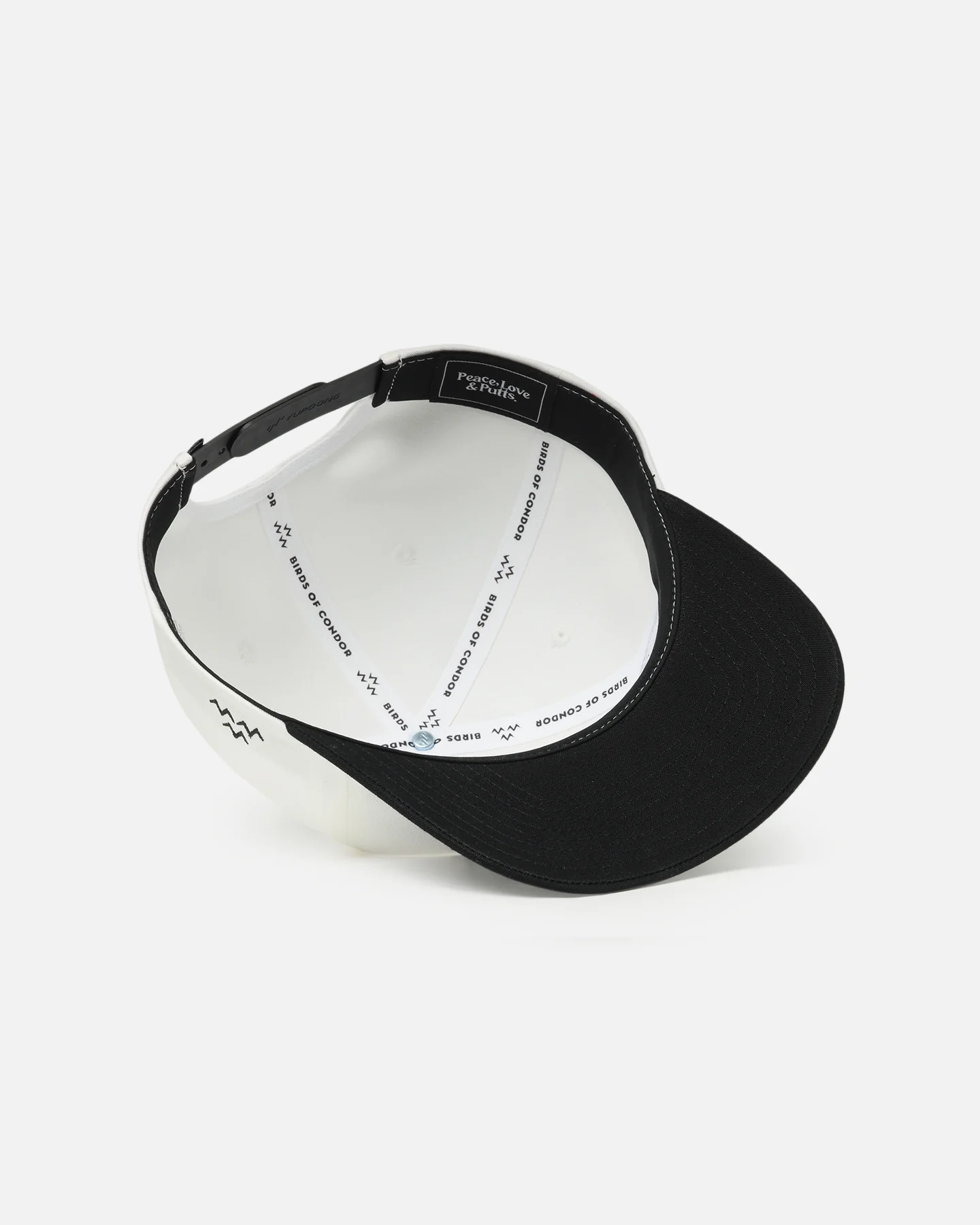 Birds Of Condor Tokyo Panel Snapback White/Black - Image 6