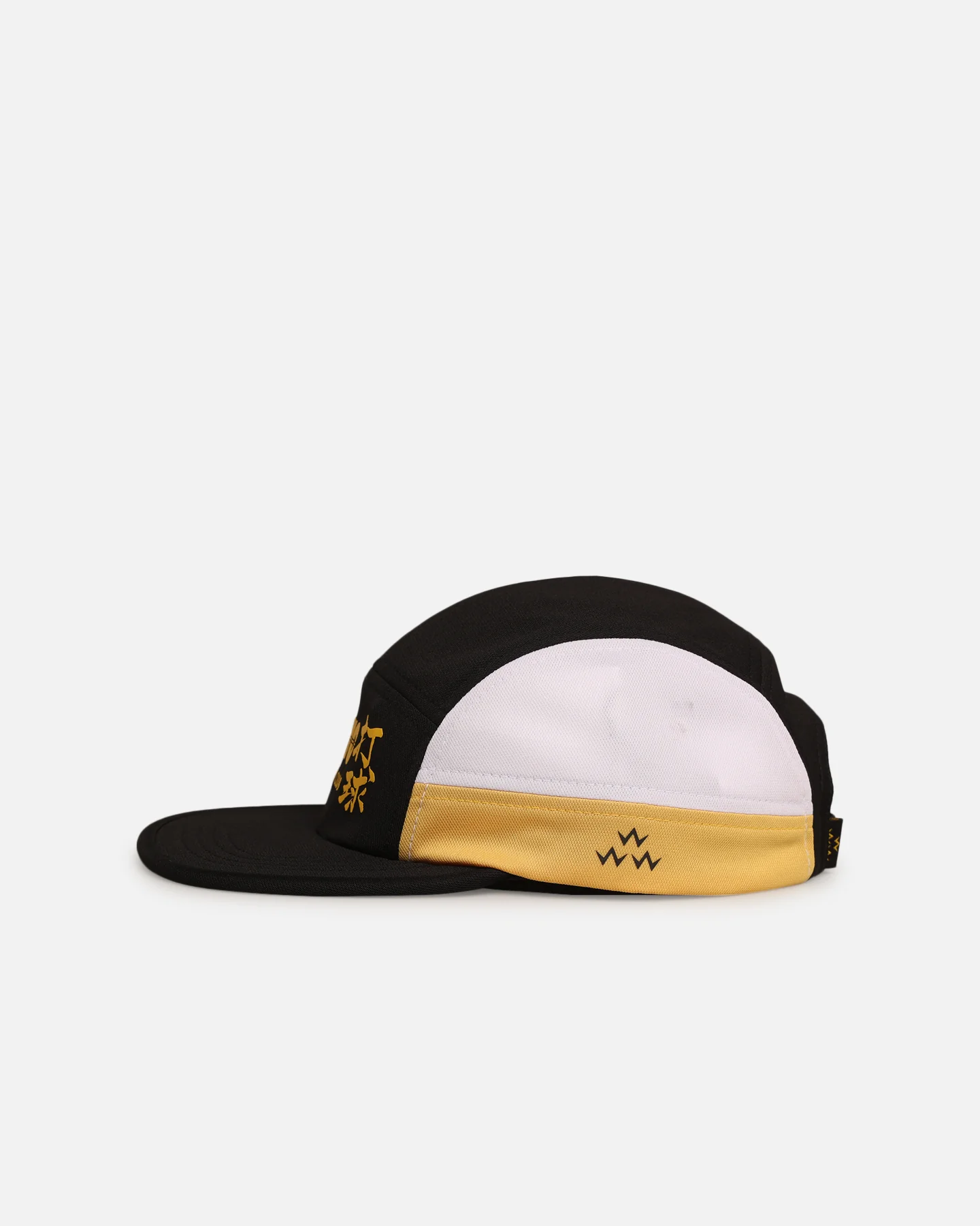 Birds Of Condor Tokyo Sports Strapback Cap Black/Gold - Image 4