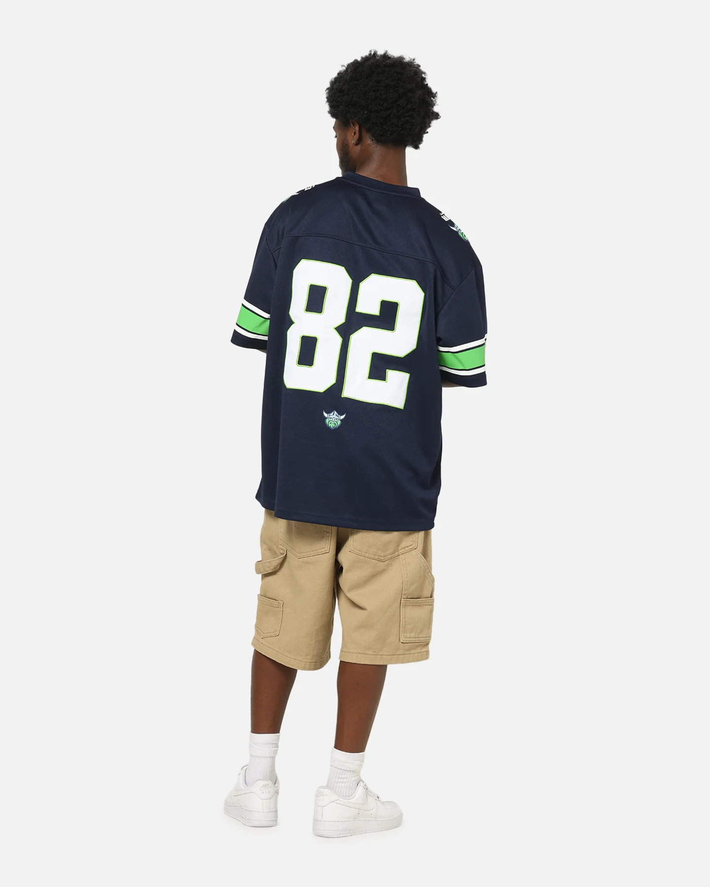 Bleacher Athletic Canberra Raiders NRL Gridiron Mesh Jersey Official Team Color - Image 4