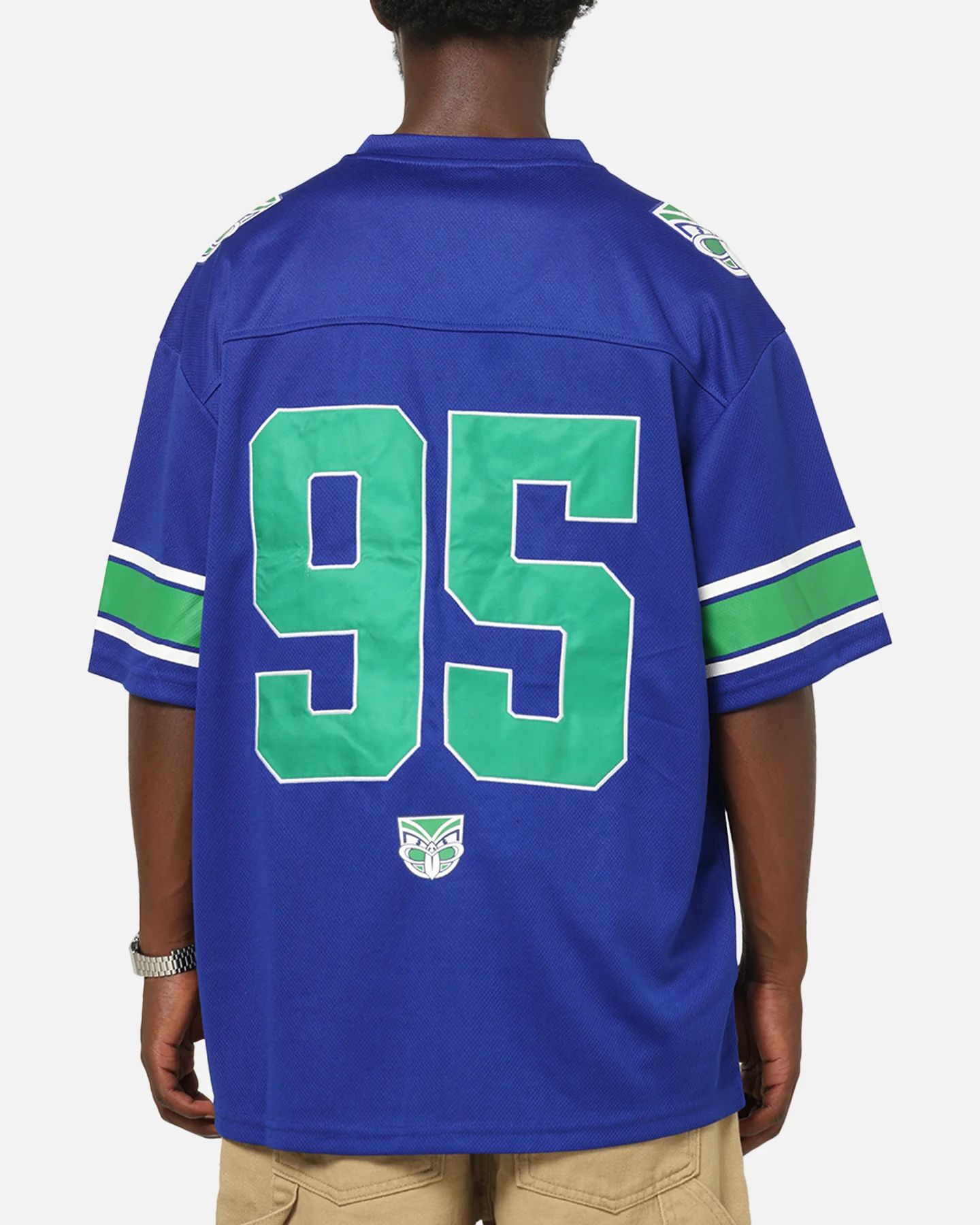 Bleacher Athletic New Zealand Warriors NRL Gridiron Mesh Jersey Official Team Color - Image 2