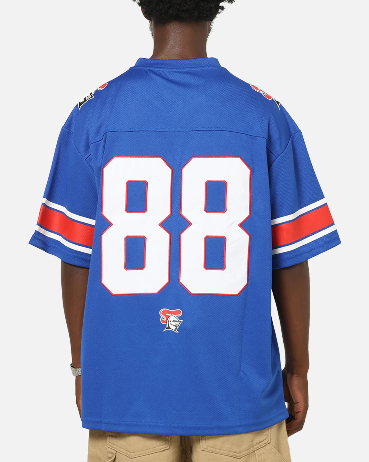 Bleacher Athletic Newcastle Knights NRL Gridiron Mesh Jersey Official Team Color - Image 2