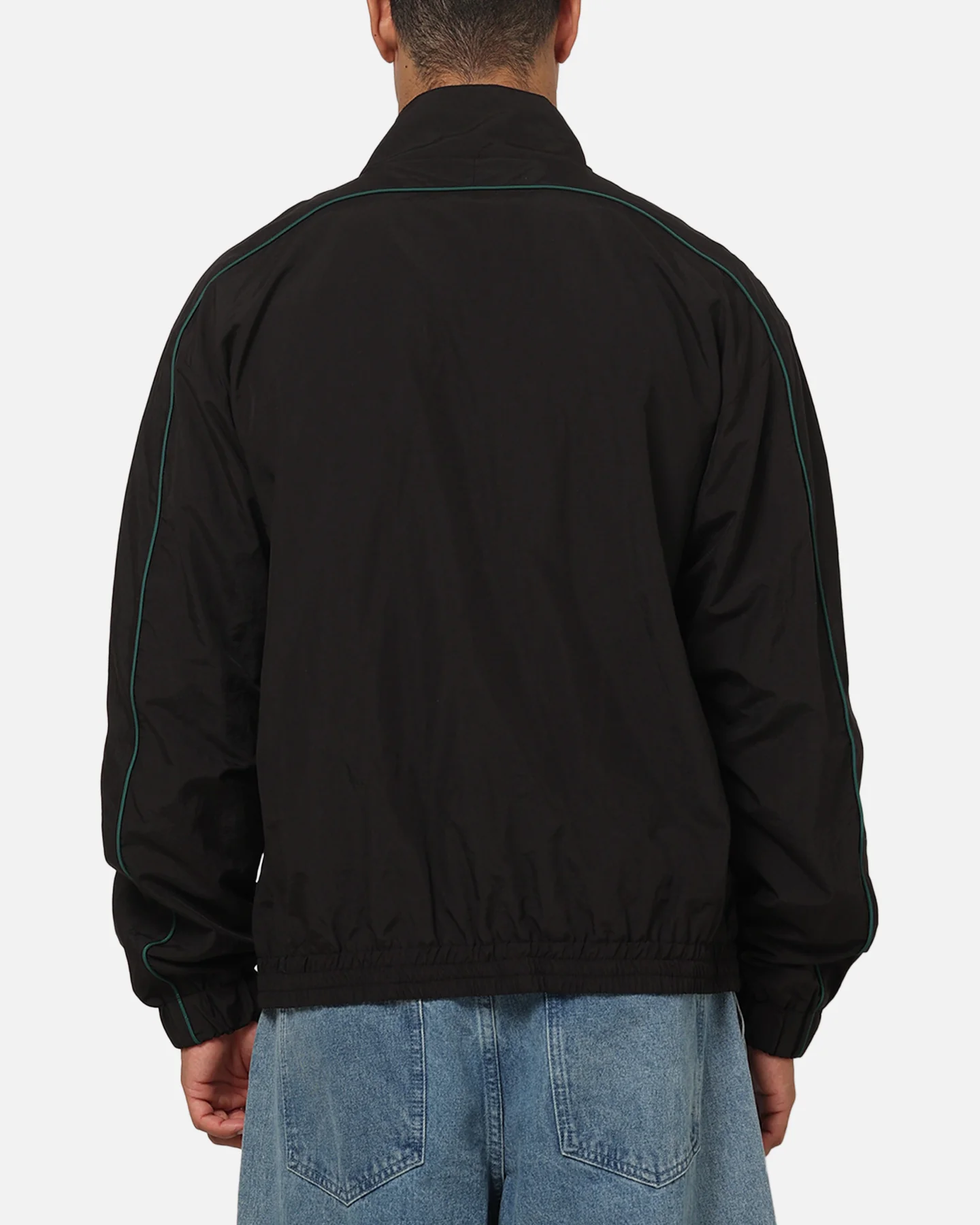 Bleacher Athletic South Sydney Rabbitohs NRL Midweight Spray Jacket Black - Image 3