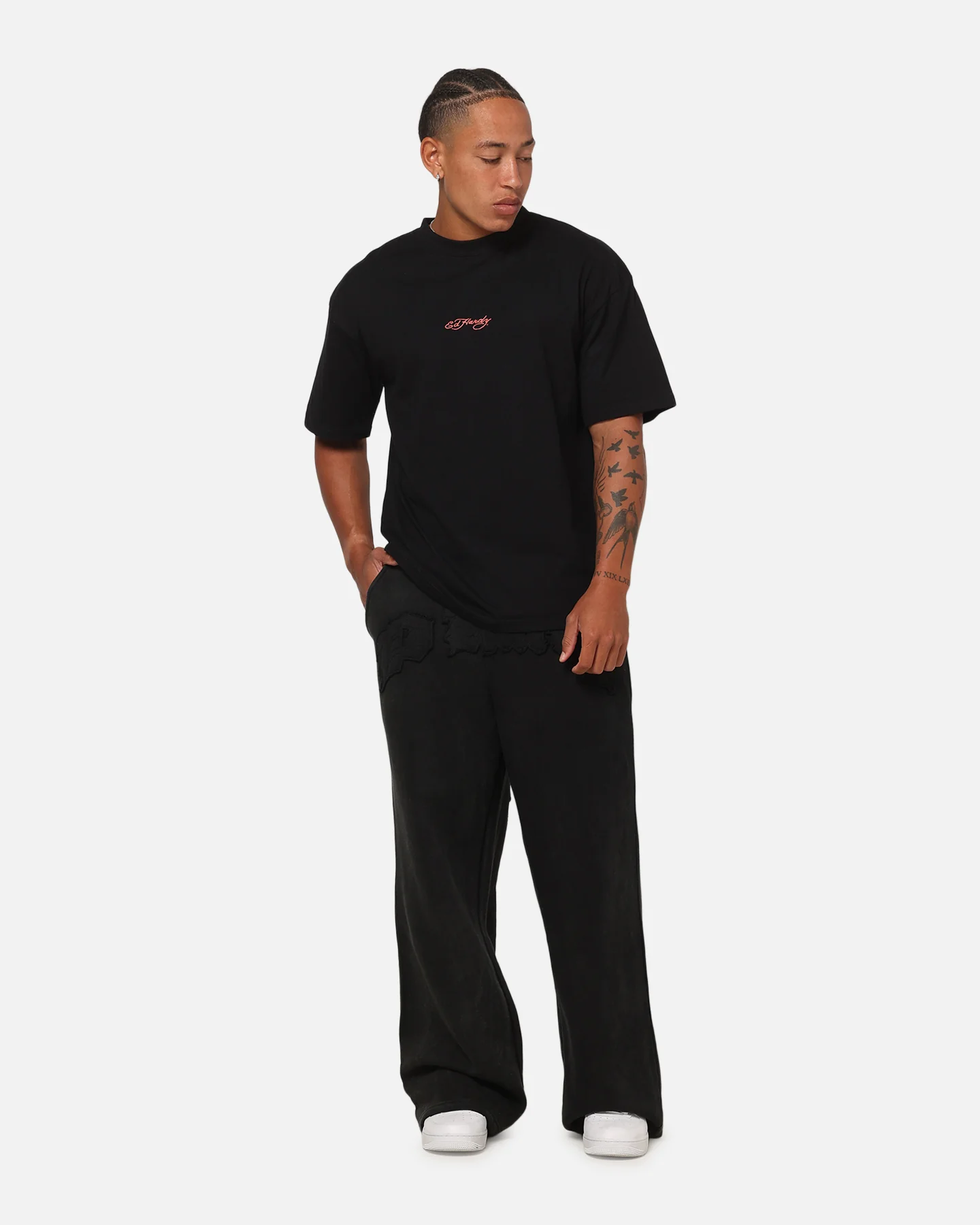 Ed Hardy Bloom T-Shirt Black - Image 4