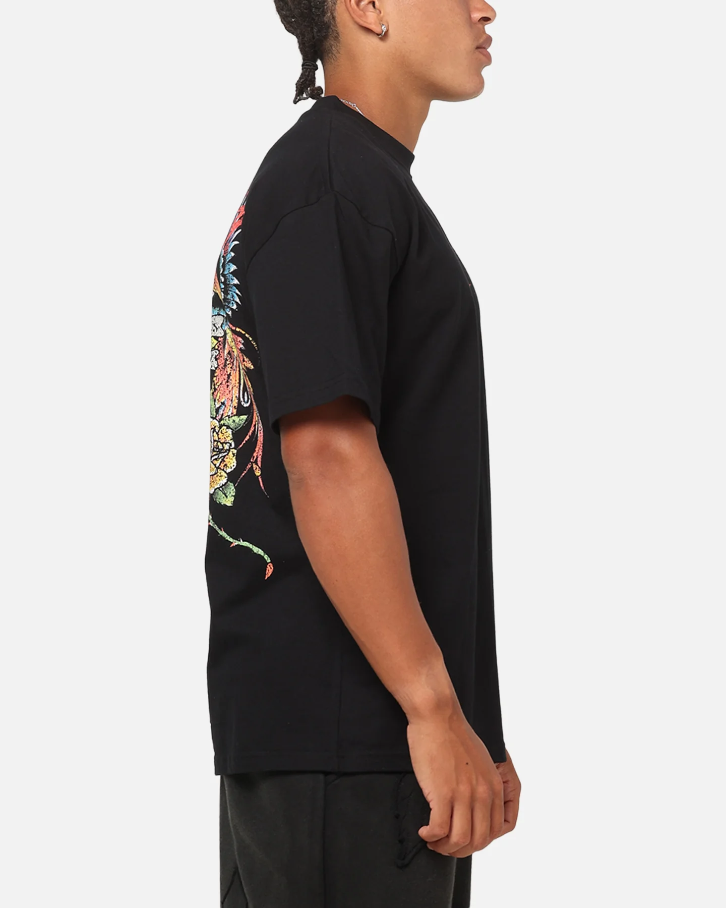 Ed Hardy Bloom T-Shirt Black - Image 5