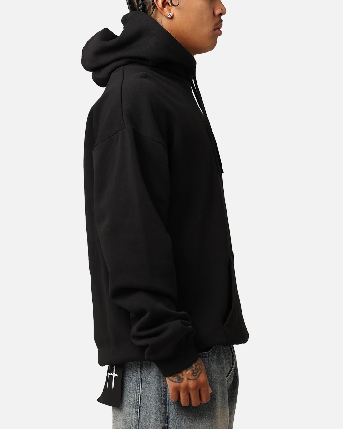 Bob Marley Smile Jamaica Hoodie Black - Image 5