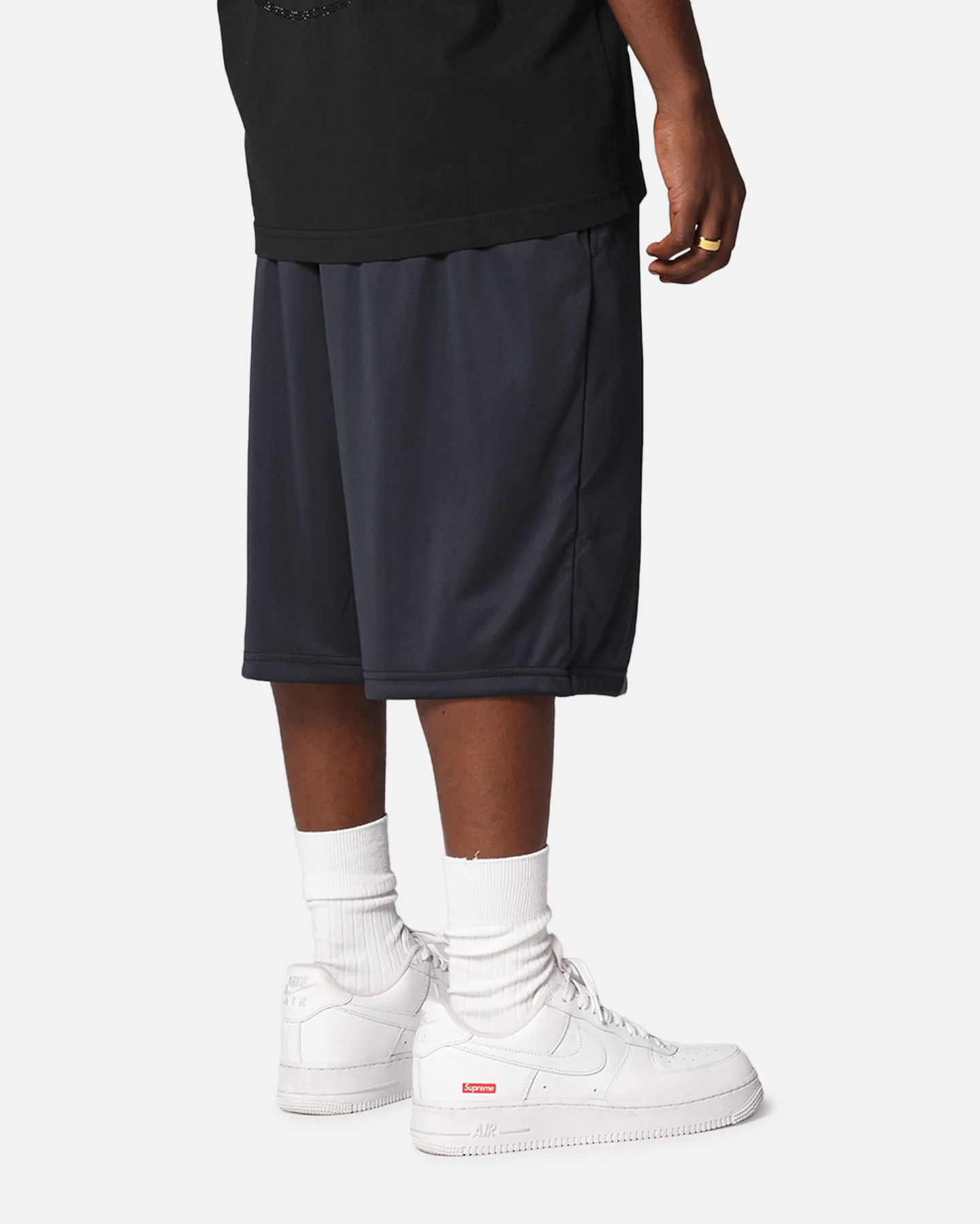 Boiler Room X Umbro Football Shorts Black - Image 6
