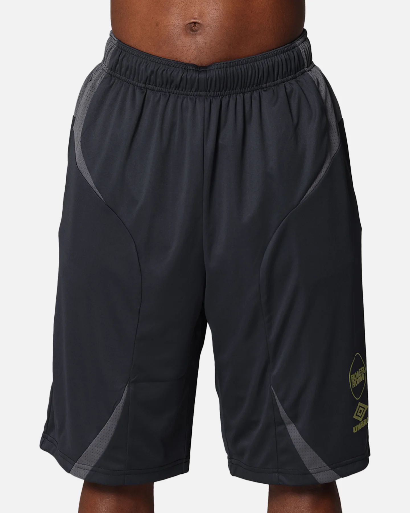 Boiler Room X Umbro Football Shorts Black - Image 7
