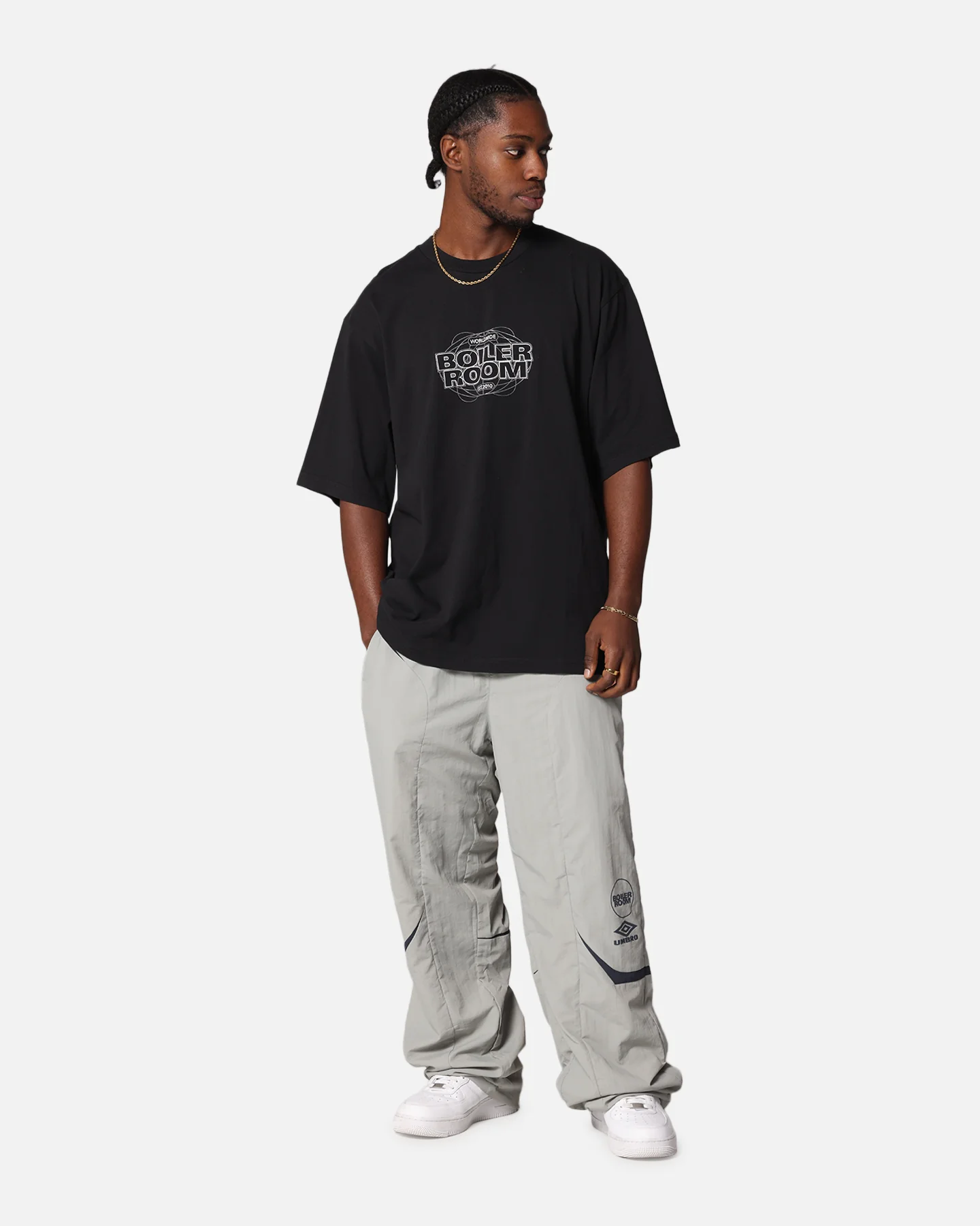 Boiler Room World Tour T-Shirt Black - Image 4