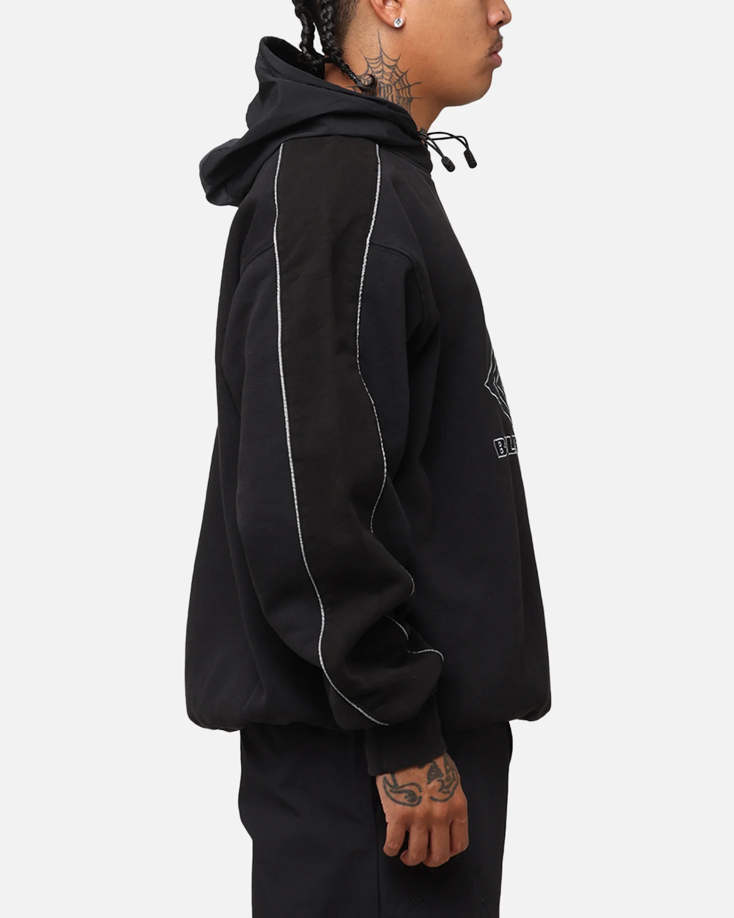 Boiler Room X Umbro Hoodie Black - Image 4