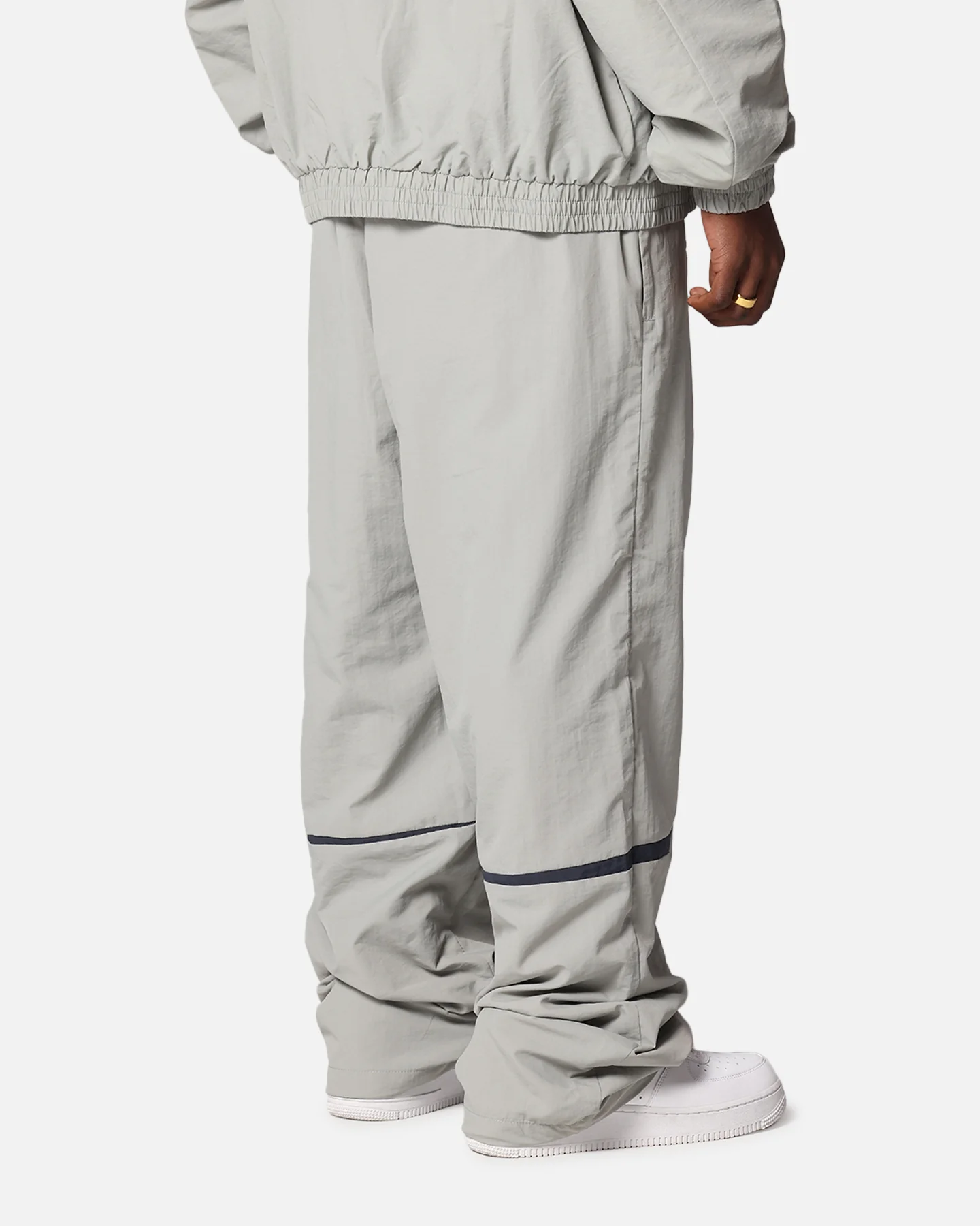 Boiler Room X Umbro Shell Track Pants Grey - Image 5