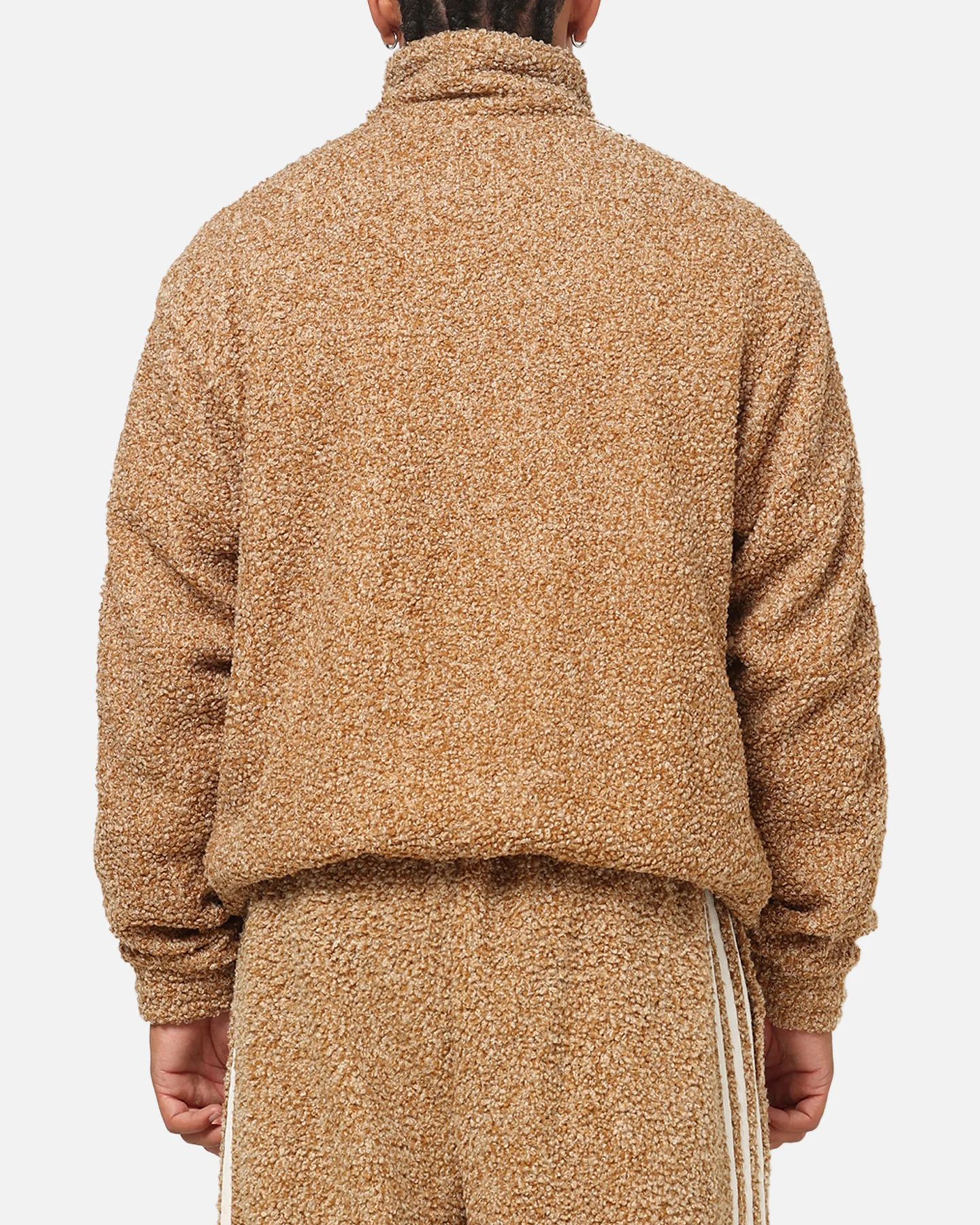Adidas Boucle Firebird Track Top Cardboard - Image 3
