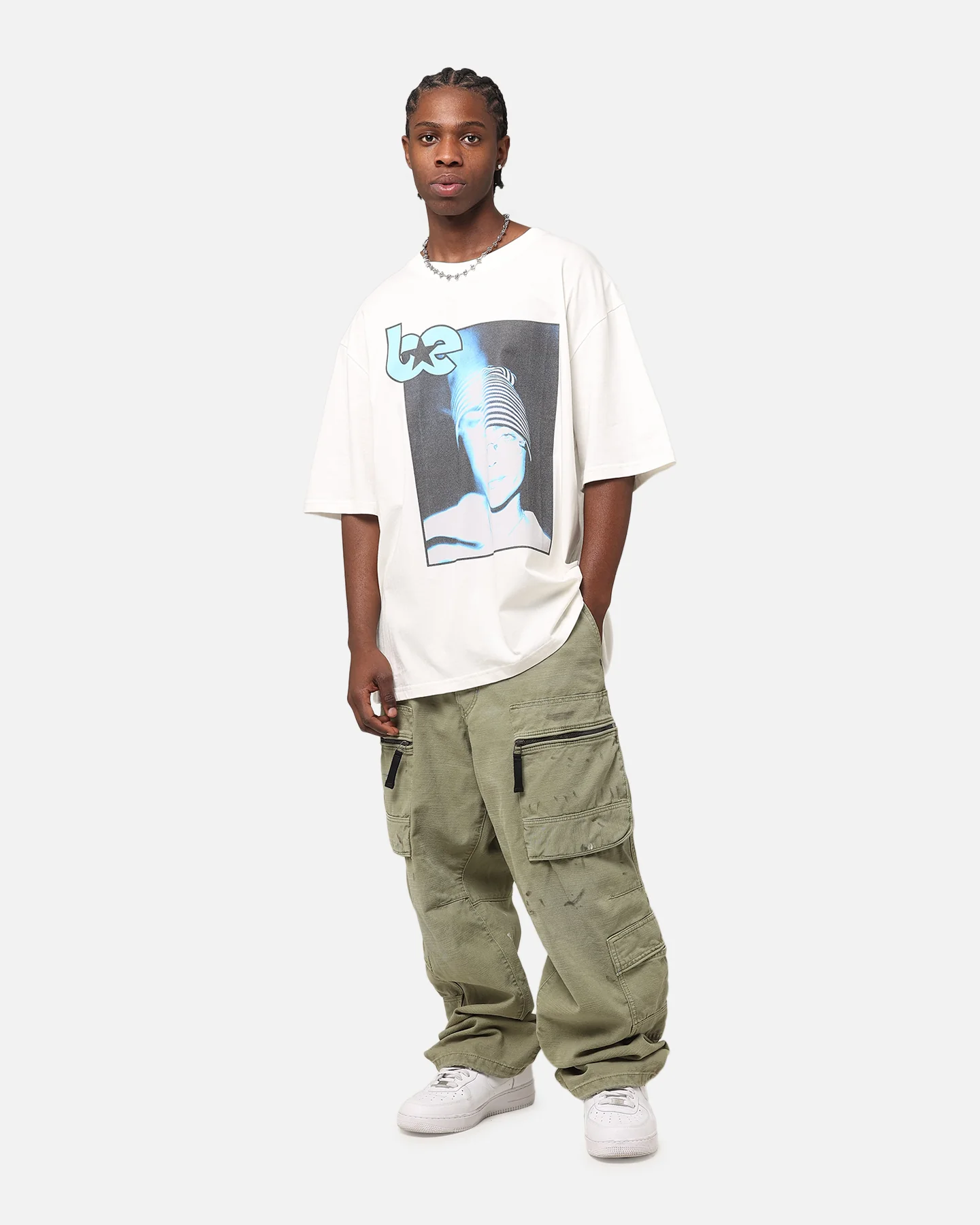 Bravado Billie Eilish Billie T-Shirt White - Image 2