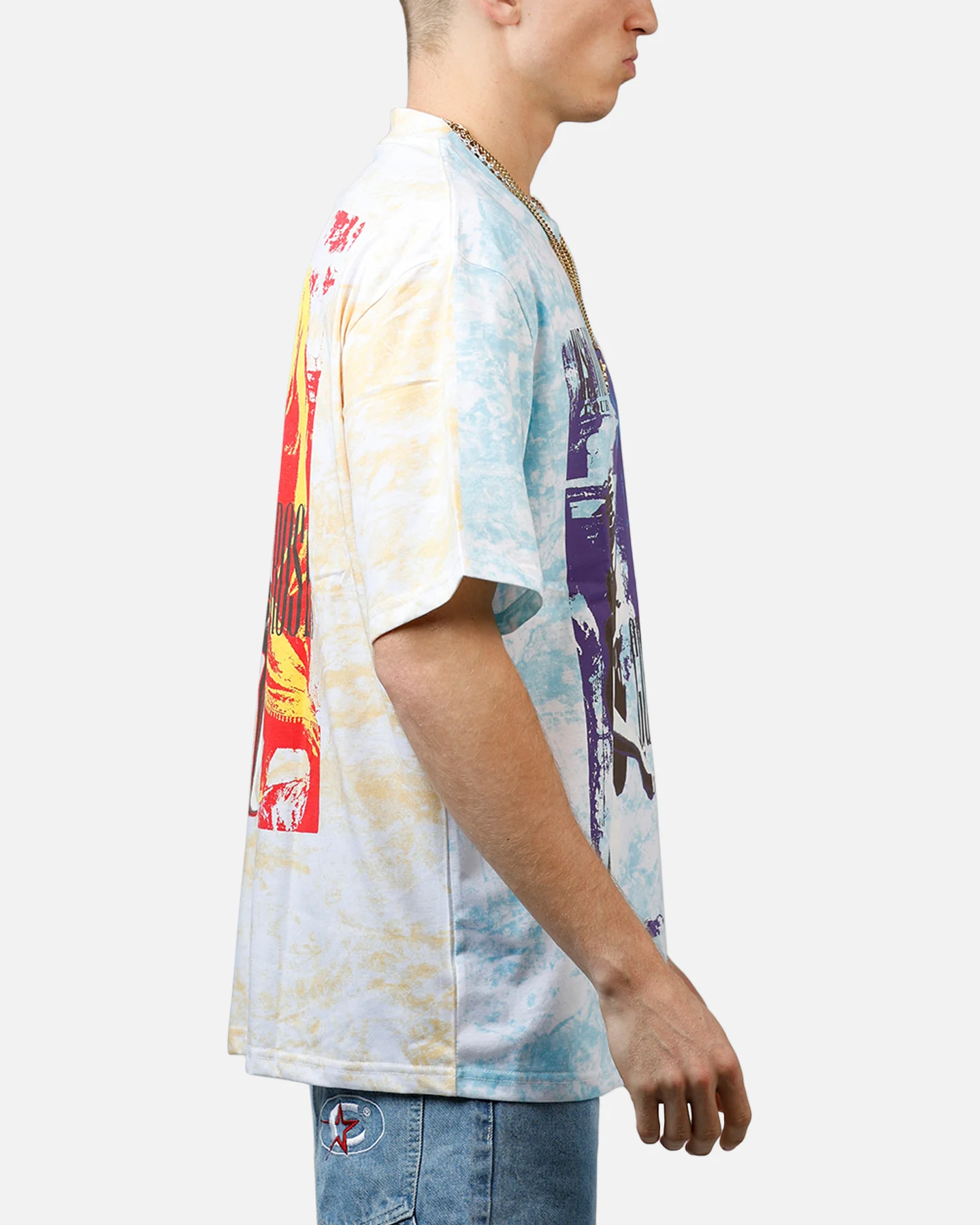 Bravado Guns N Roses AOP T-Shirt White Multi - Image 4