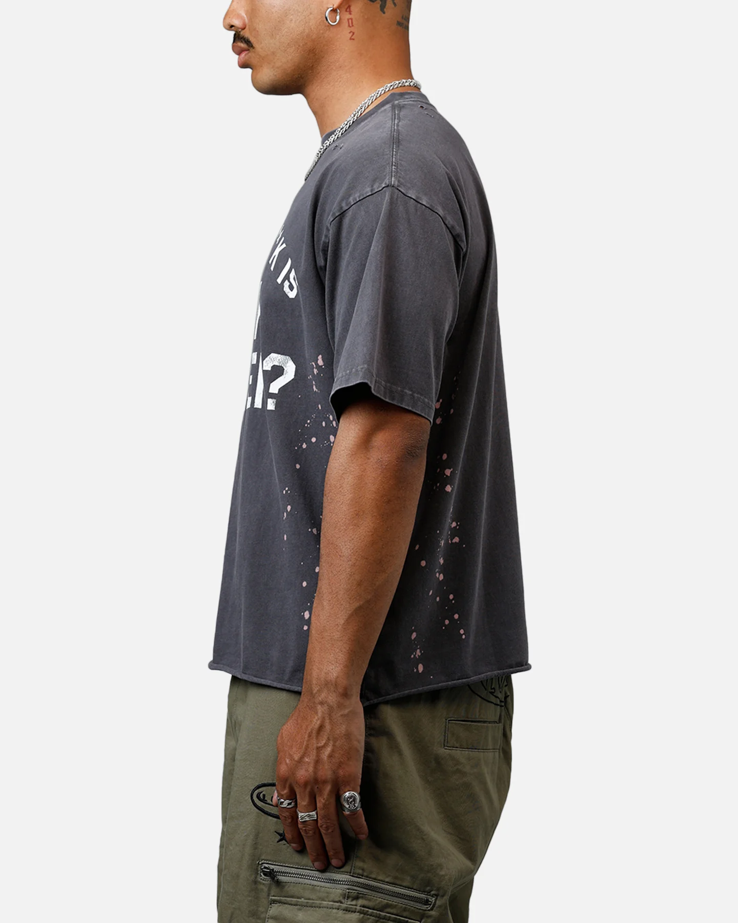 Bravado The Rolling Stones Mick T-Shirt Washed Black - Image 5