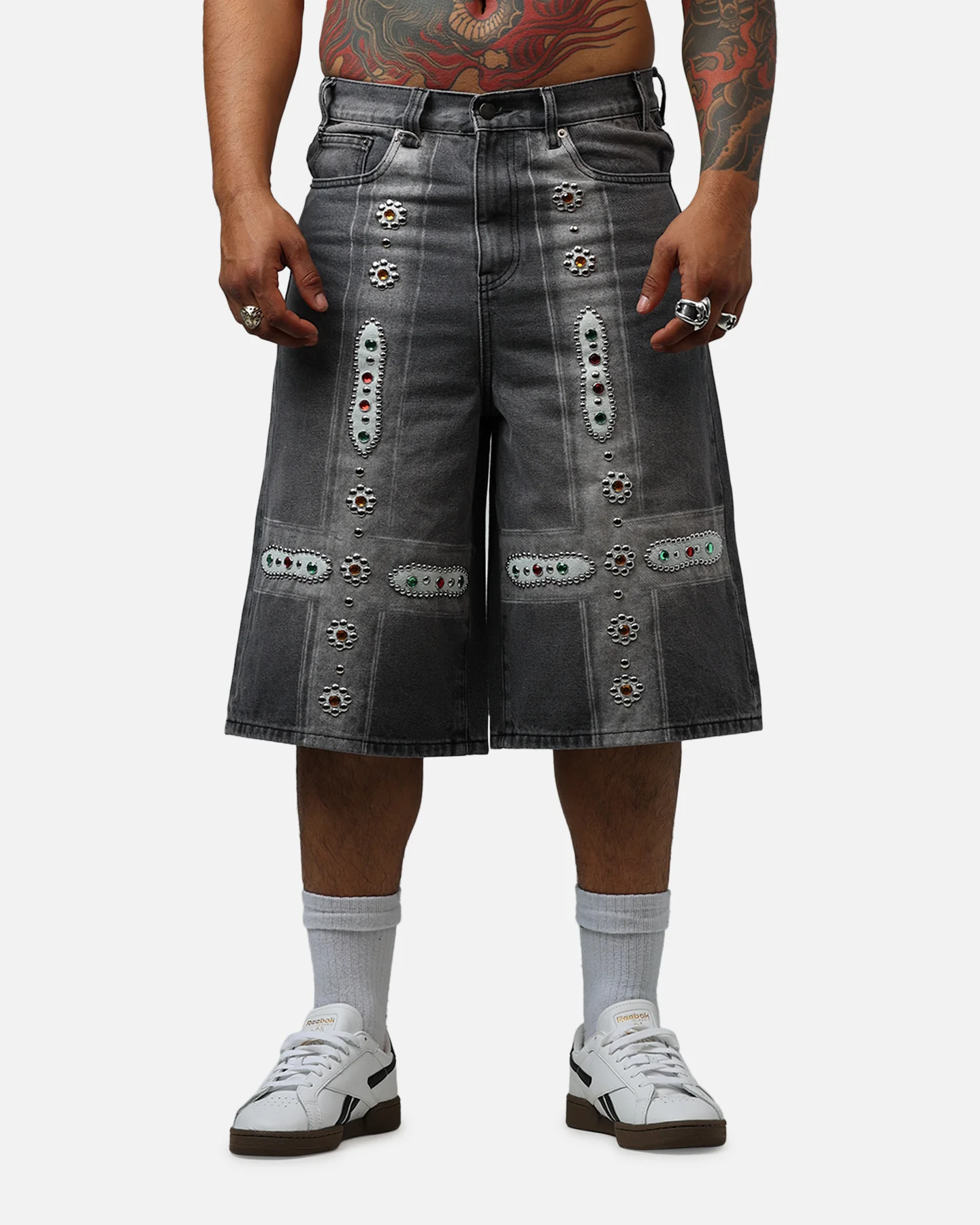 Bravest Sapphire Jorts Black Wash - Image 6