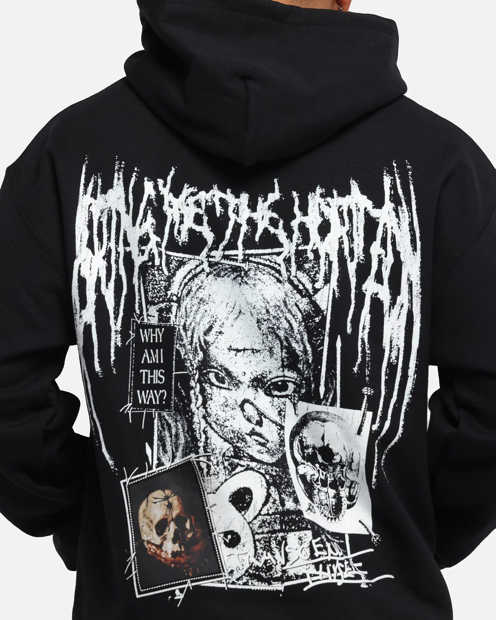 Bring Me The Horizon Why Hoodie Black - Image 7