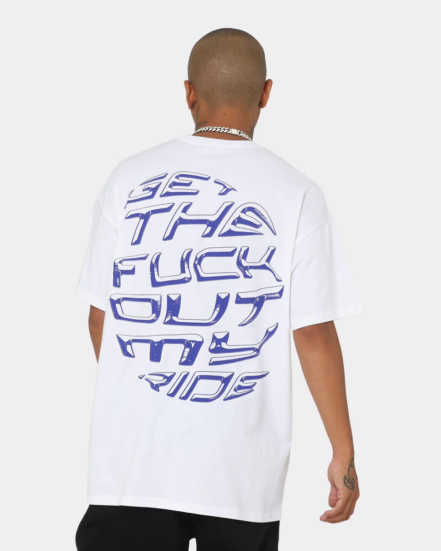 Brockhampton GTFO T-Shirt White - Image 7
