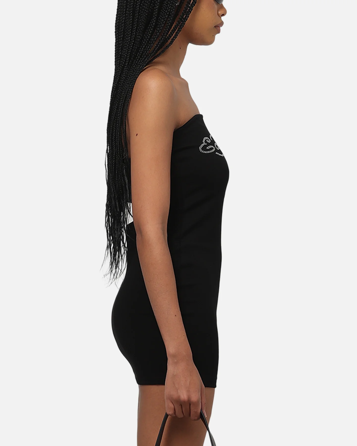 Ed Hardy Women's Butterfly Strapless Dress Black - Image 4