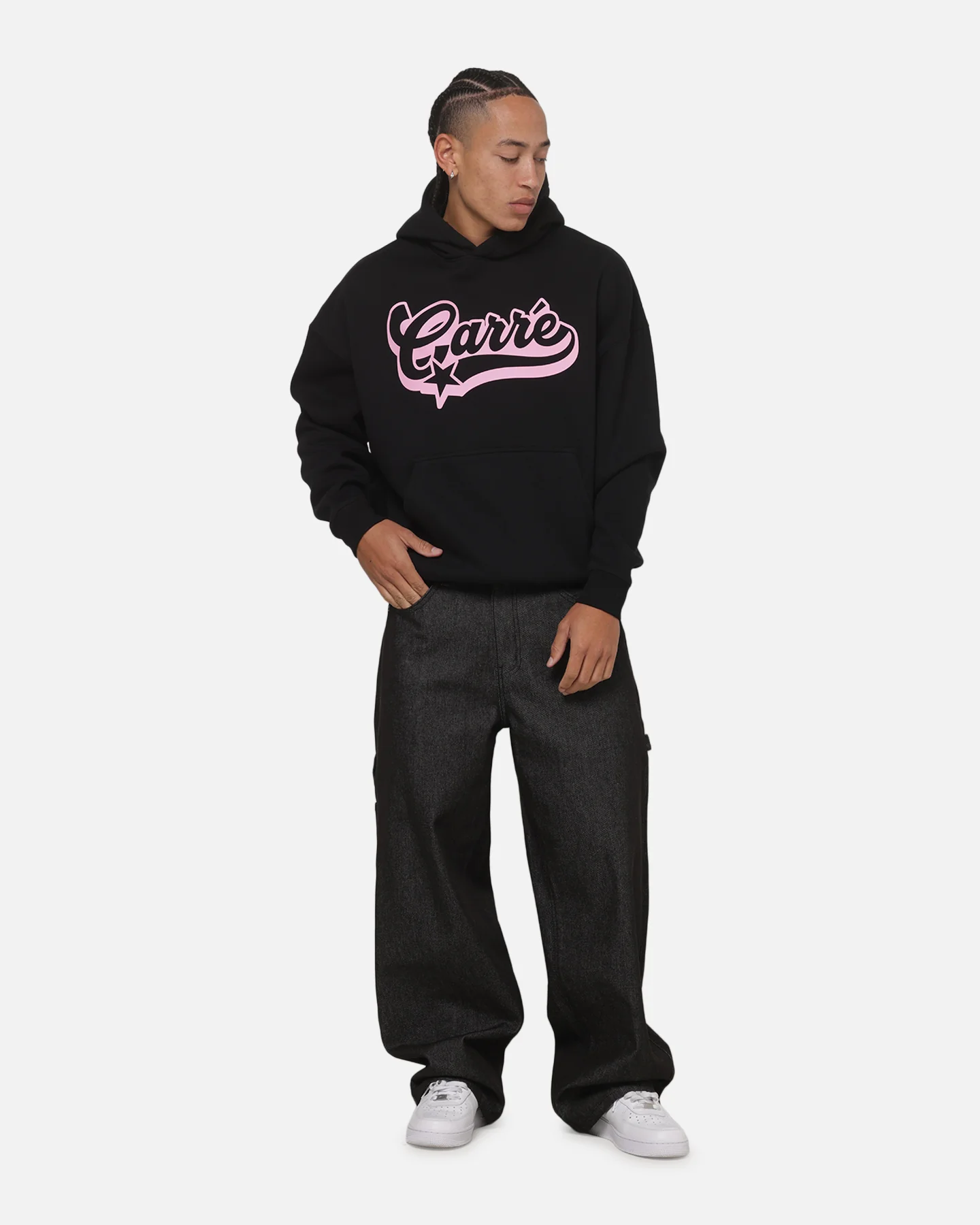 Carre C Sport Hoodie Black - Image 2
