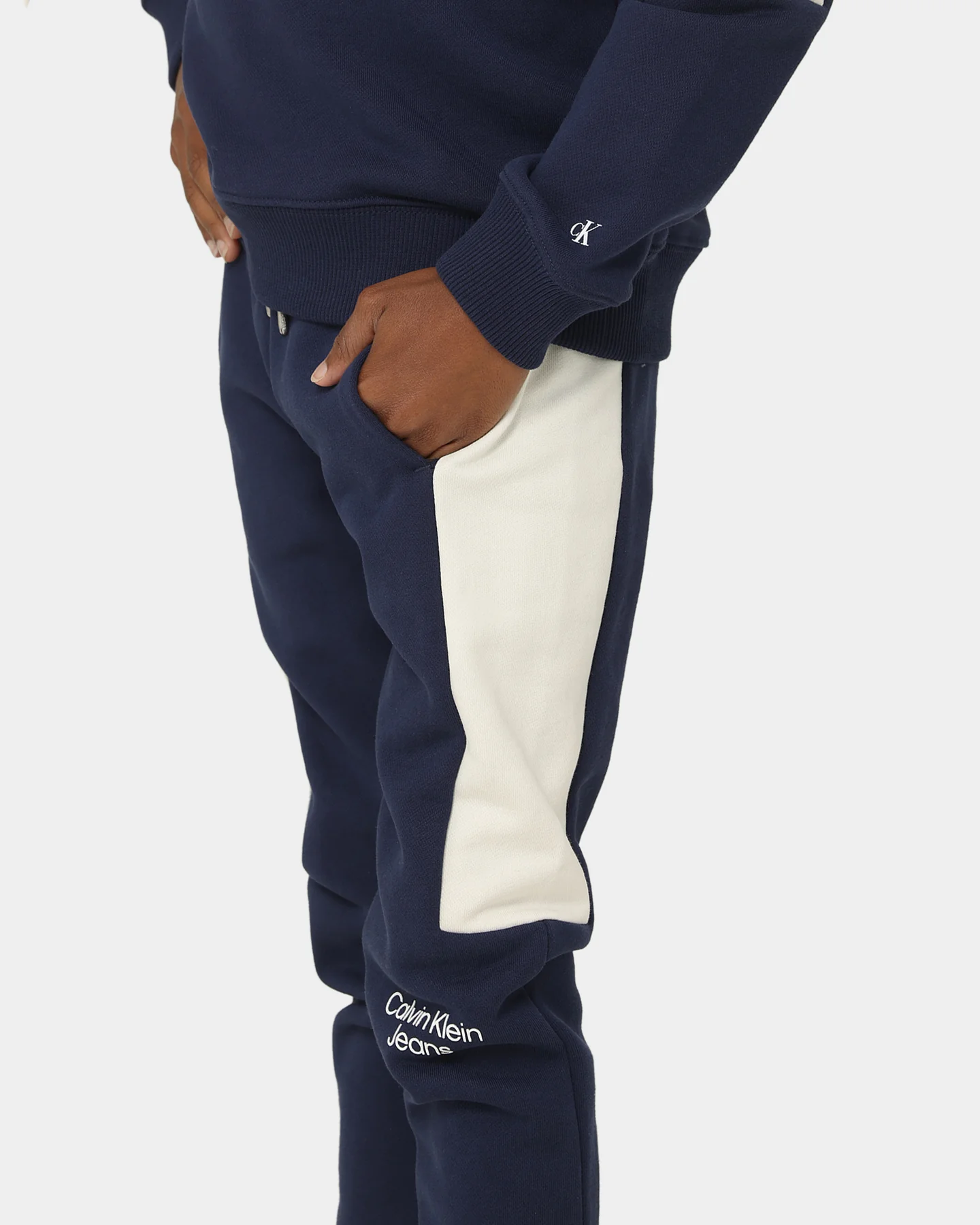 Calvin Klein Kids' Colour Block Stack Logo Set Peacoat - Image 5