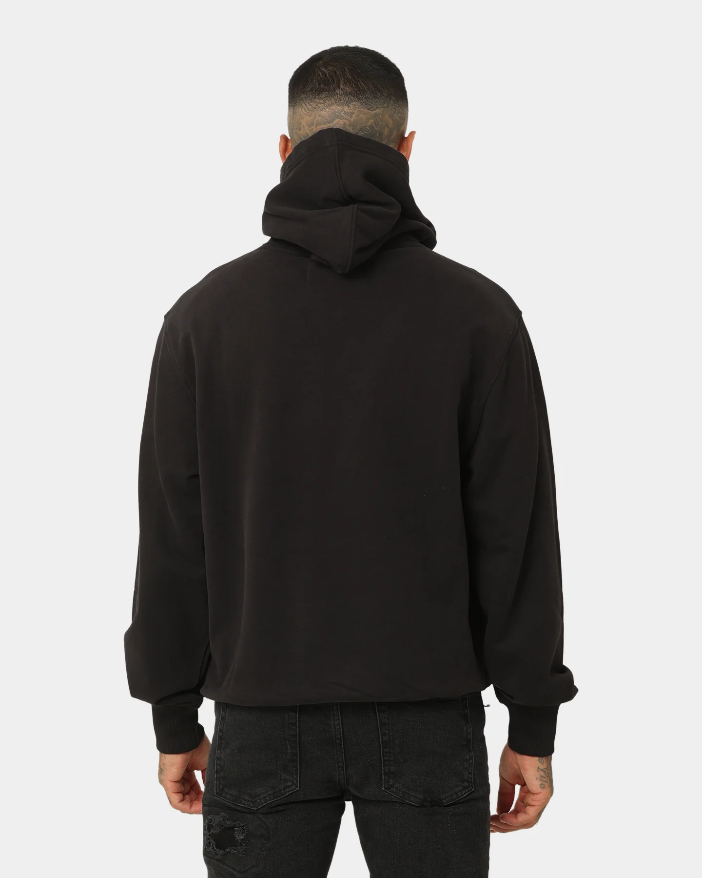 Calvin Klein Micro Monologo Hoodie Ck Black - Image 4