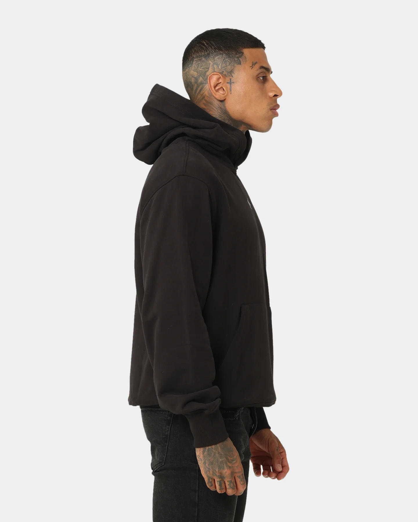 Calvin Klein Micro Monologo Hoodie Ck Black - Image 5
