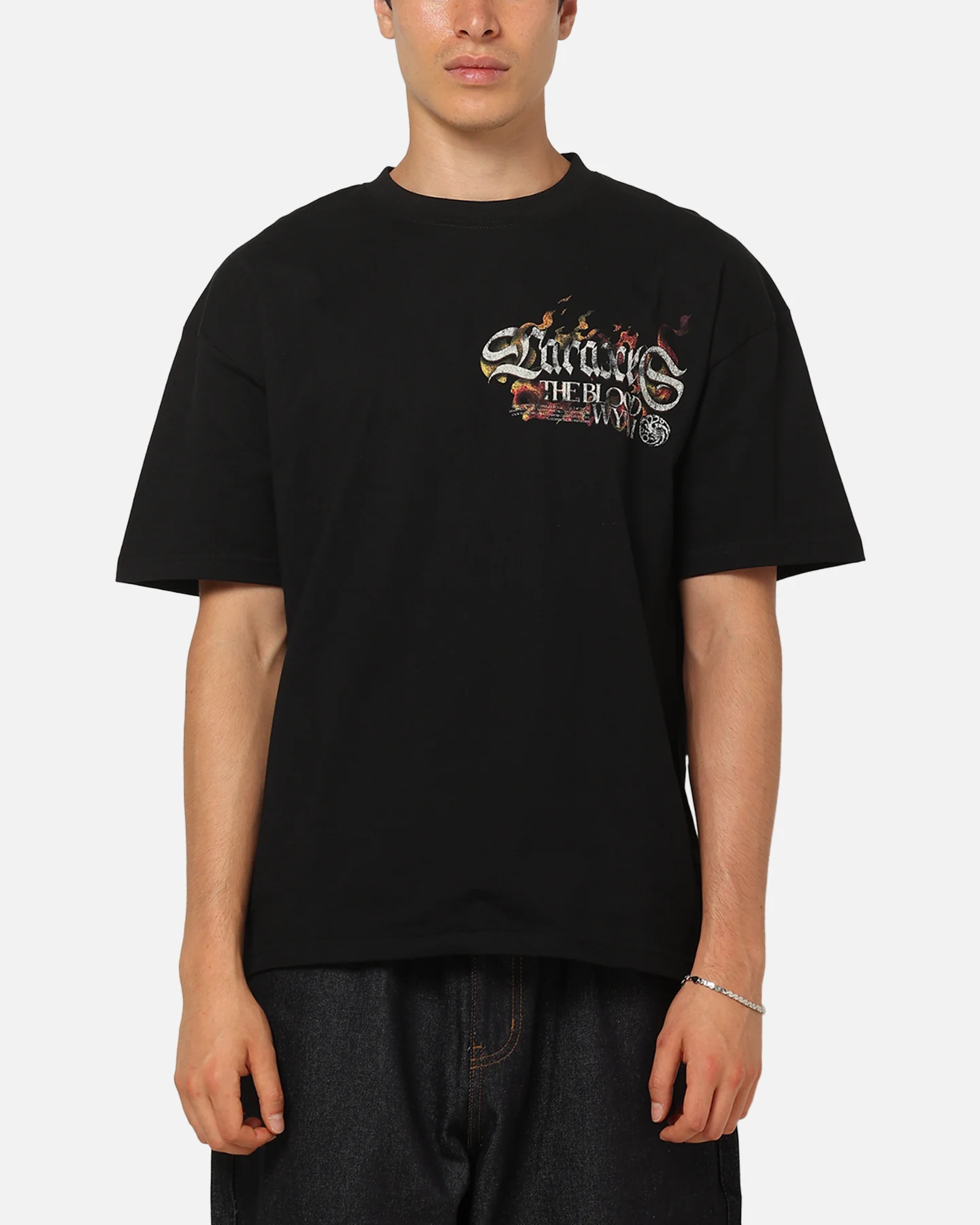 73Studio X House Of The Dragon Caraxes Vintage T-Shirt Black - Image 2