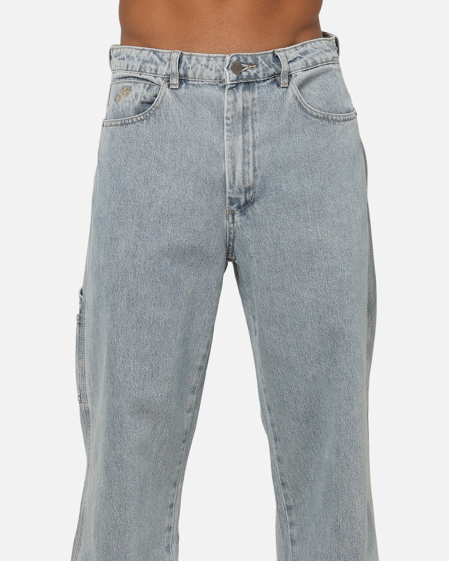 Worship Carpenter Jeans Workship Worn Blue - Image 6