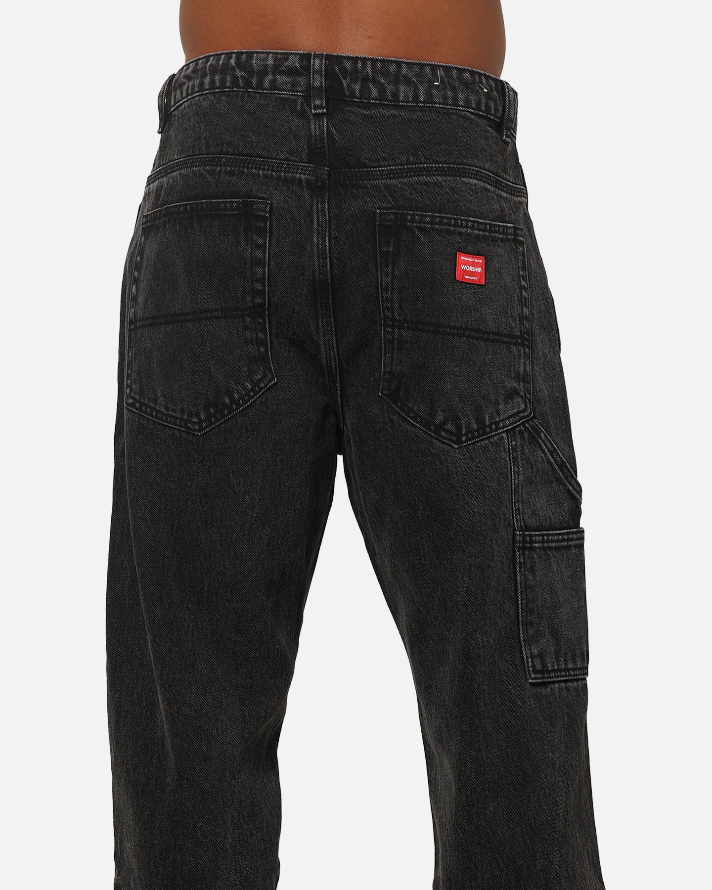 Worship Supplies Carpenter Jeans Black Rinse - Image 7