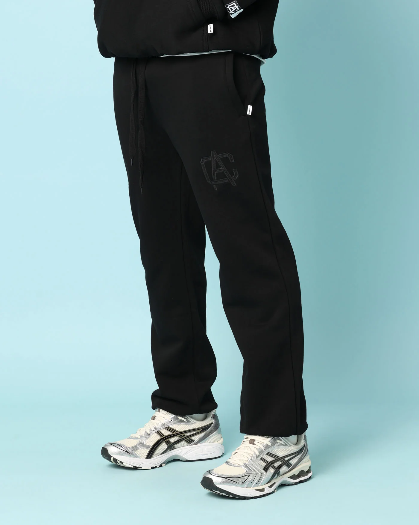 Carré Academy Baggy Sweatpants Black - Image 6