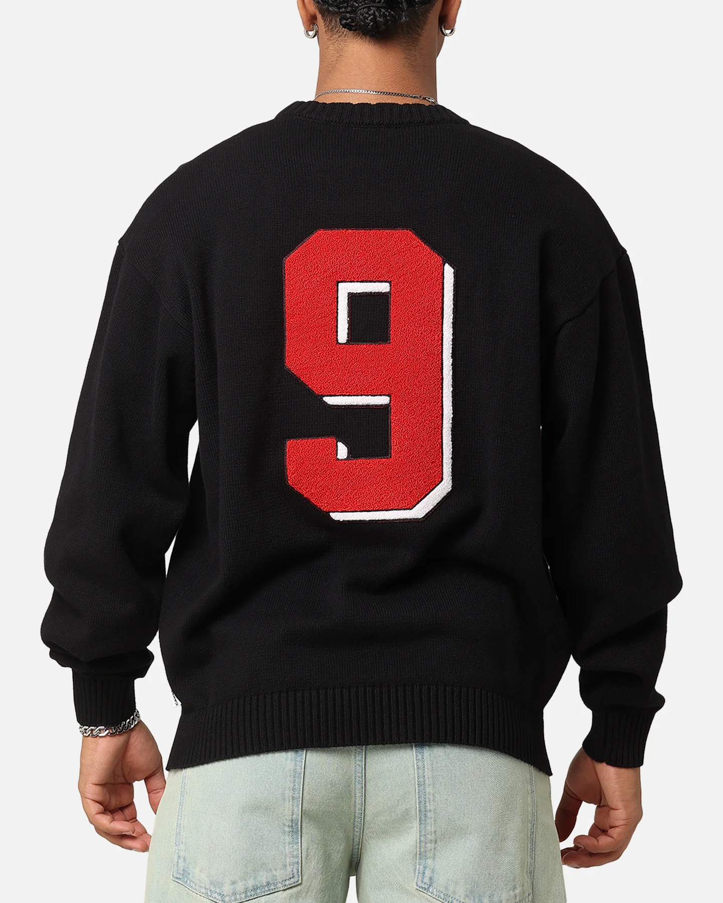 Carre Academy Knitted Sweater Black - Image 2
