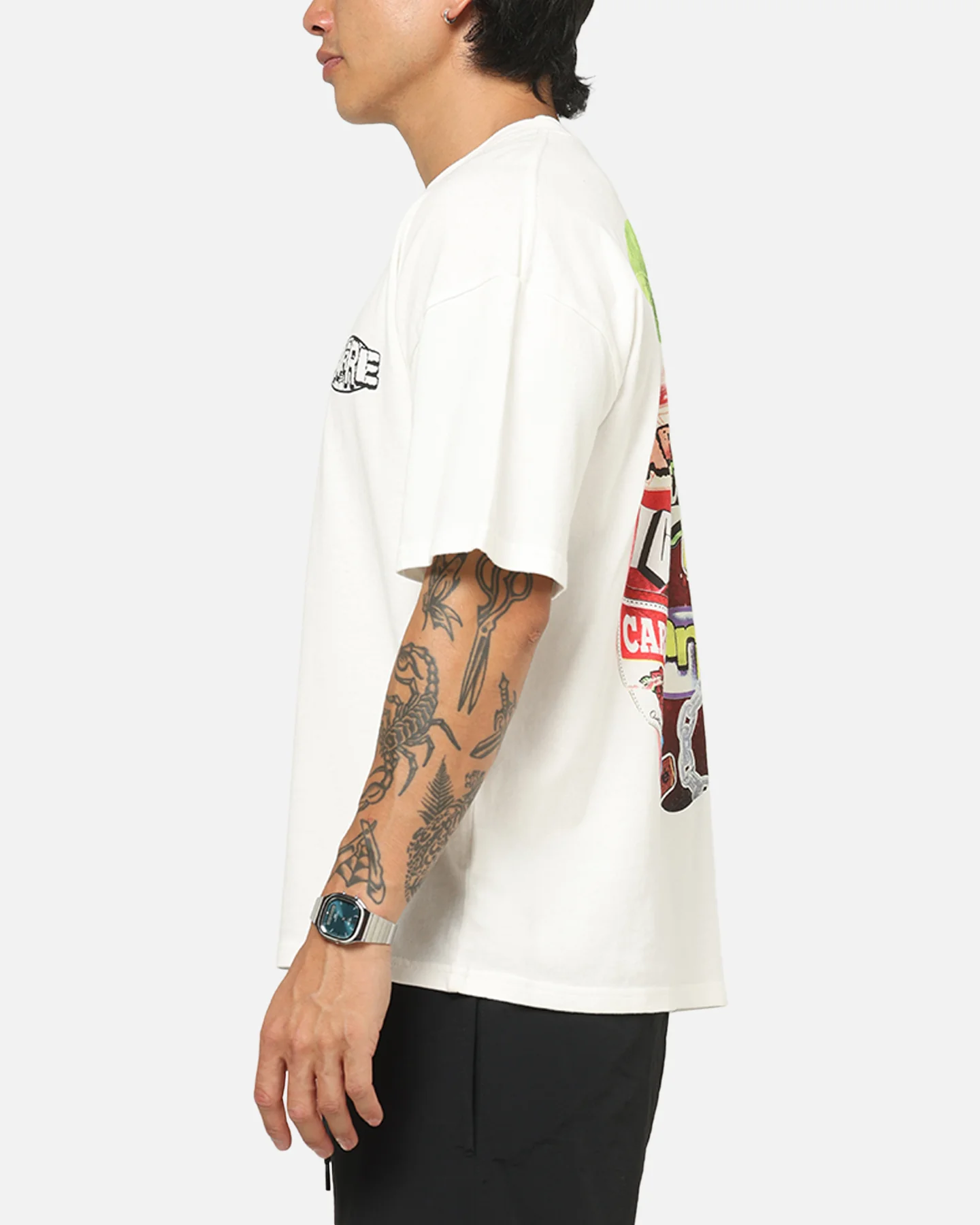 Carre Apple A Day T-Shirt Off White - Image 6