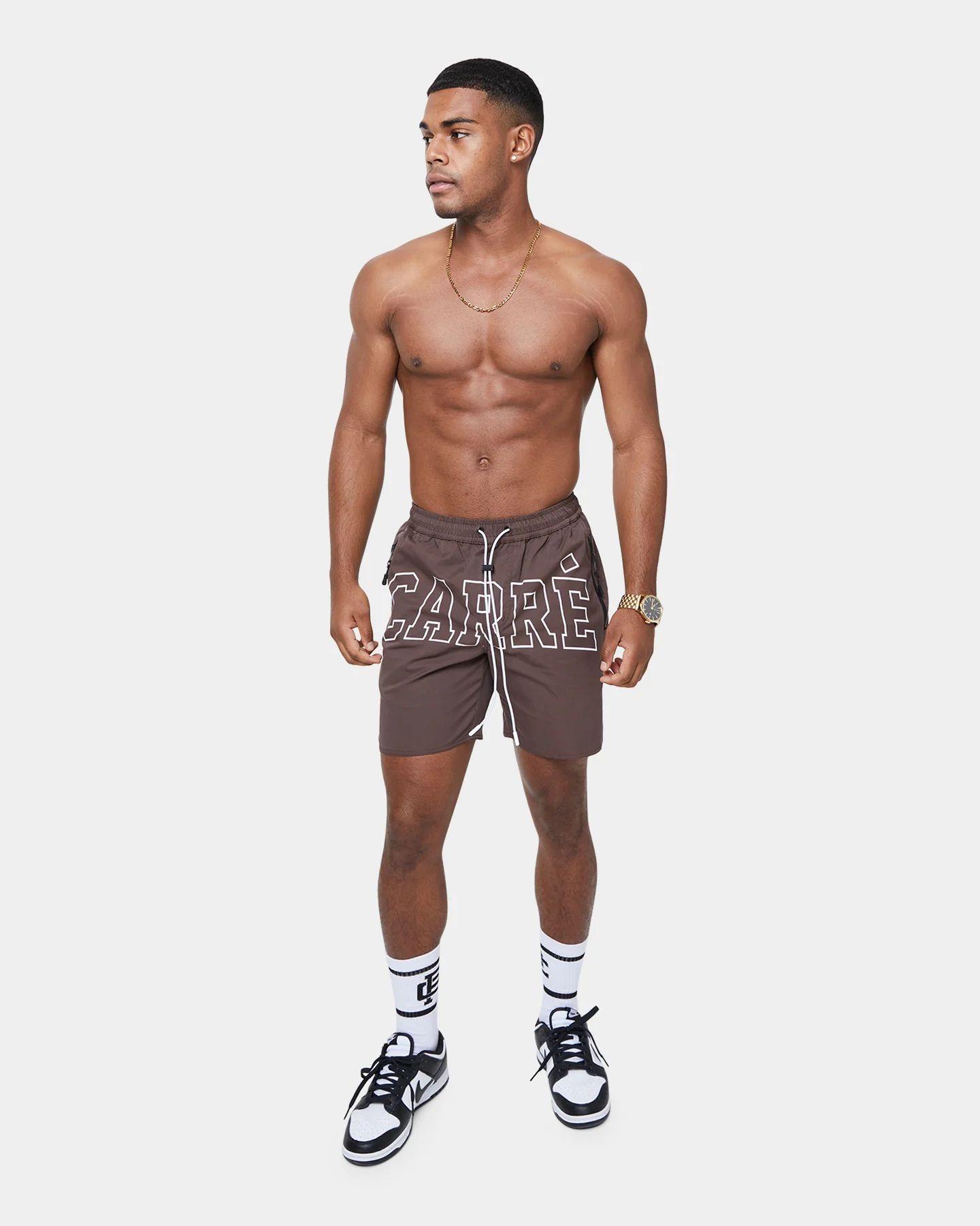 Carré Arc La Plage Short Dark Brown - Image 2