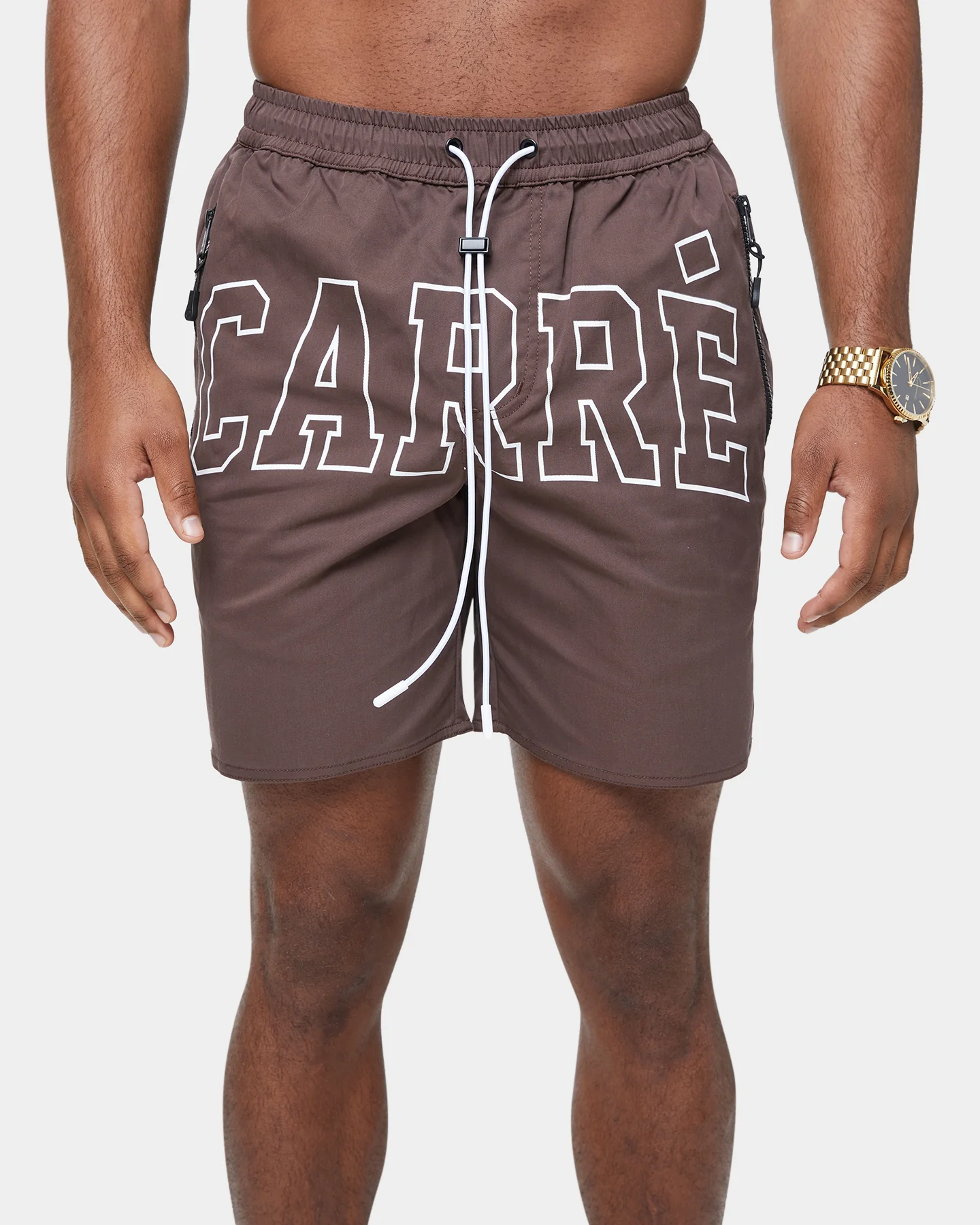 Carré Arc La Plage Short Dark Brown - Image 6