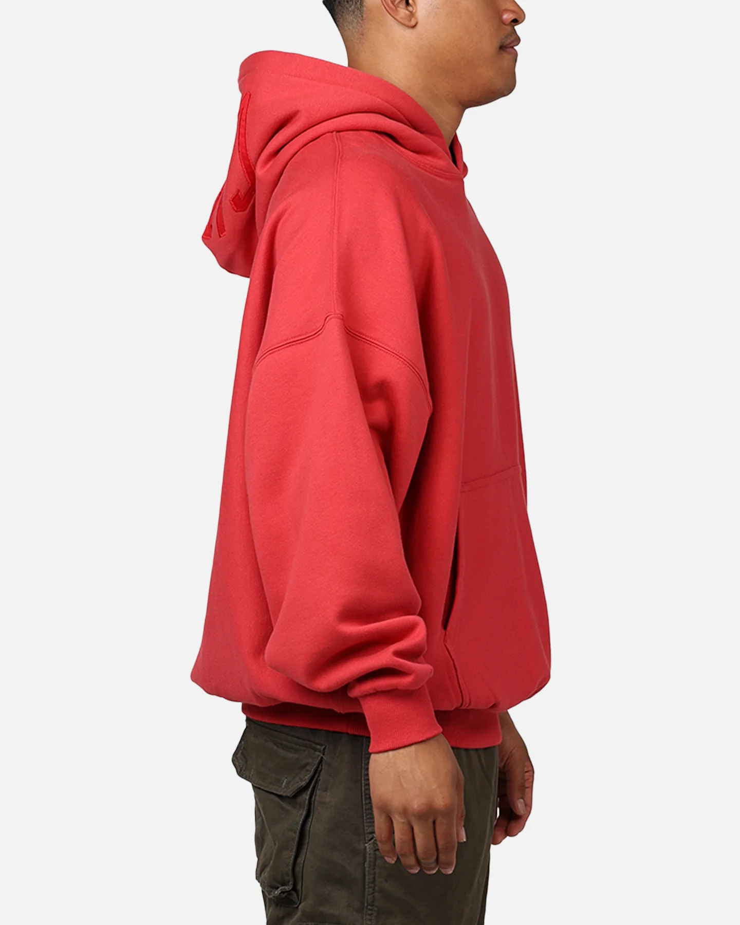 Carre Arch Oversized Hoodie Red - Image 4