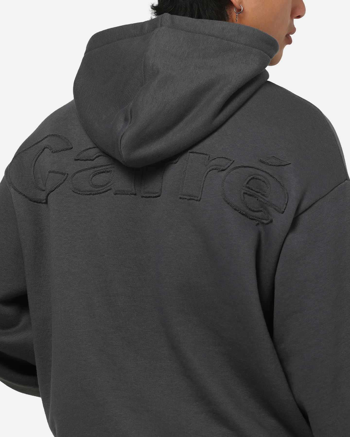 Carre Archive Hoodie Charcoal - Image 8