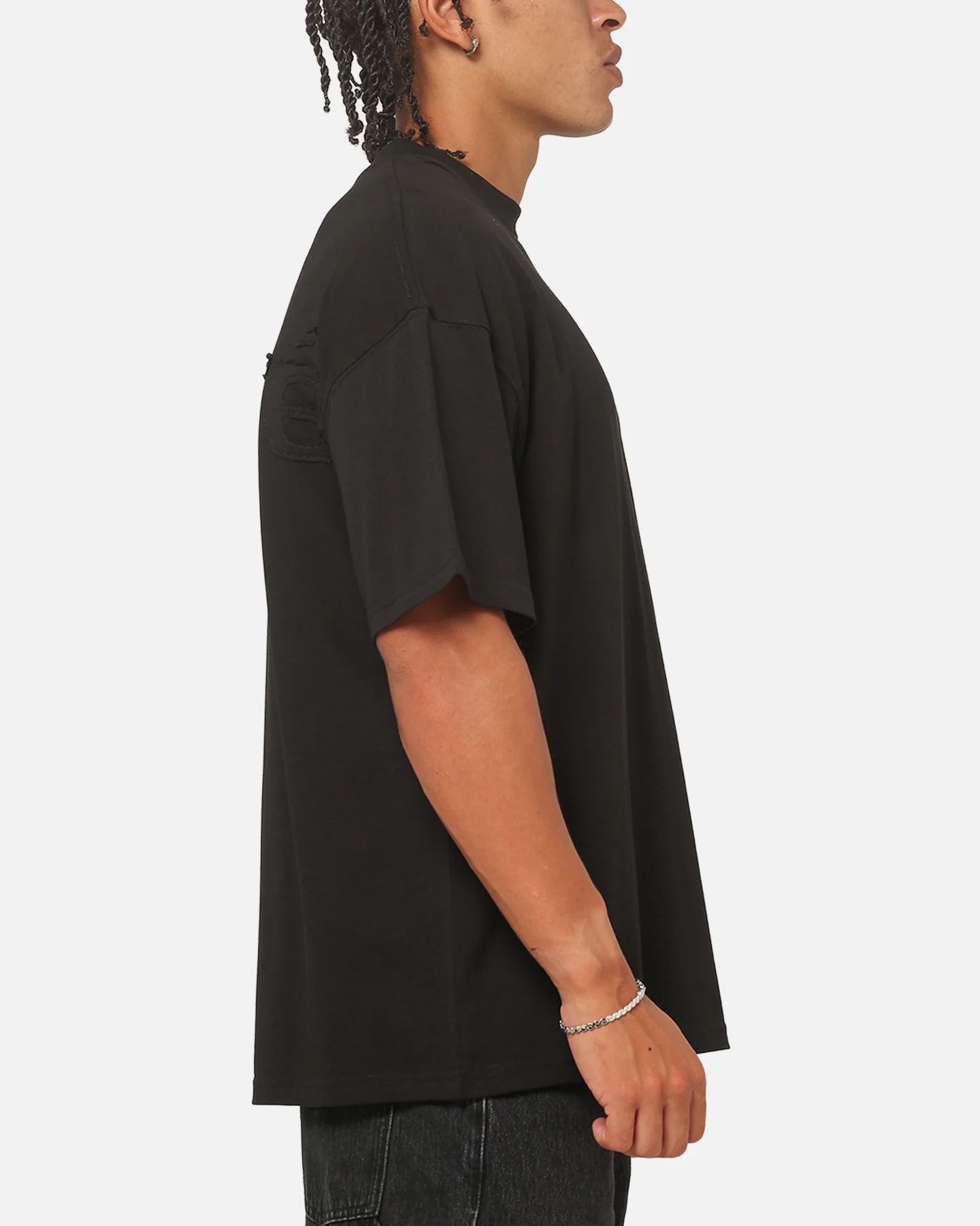 Carre Archive T-Shirt Solid Black - Image 3