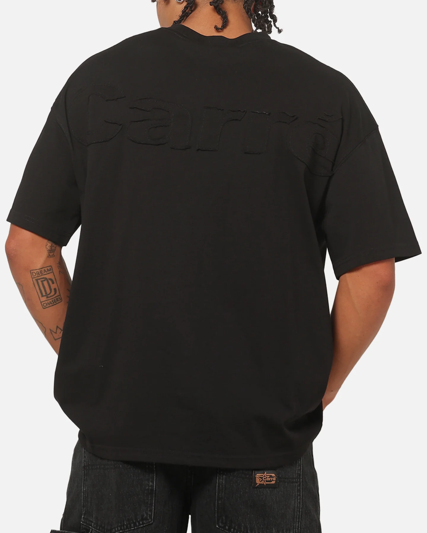 Carre Archive T-Shirt Solid Black - Image 6