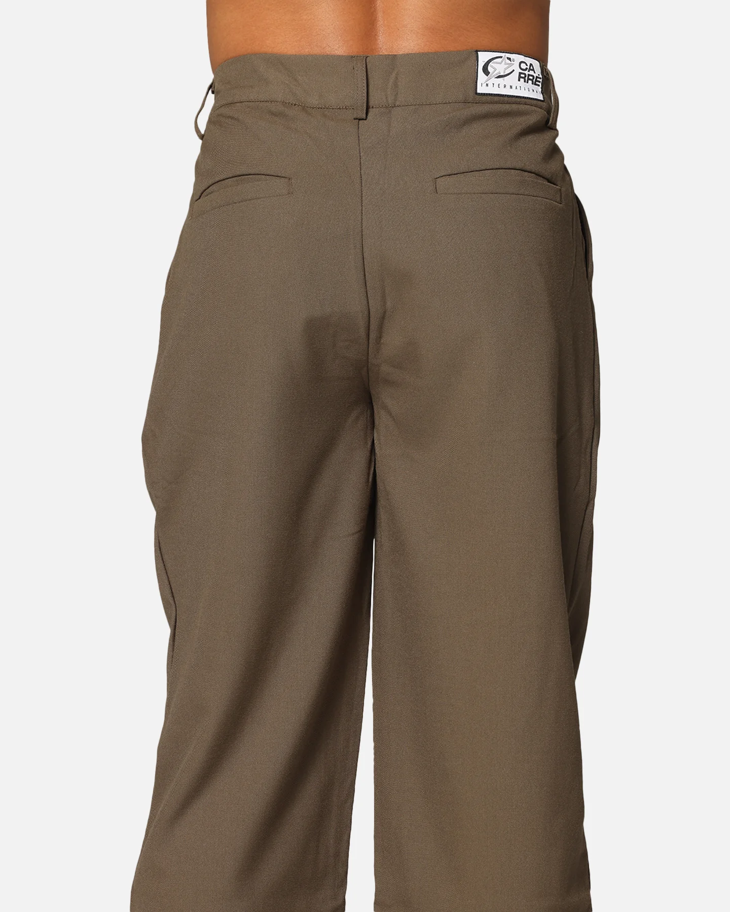 Carre Atlas Wide Leg Pants Khaki - Image 8