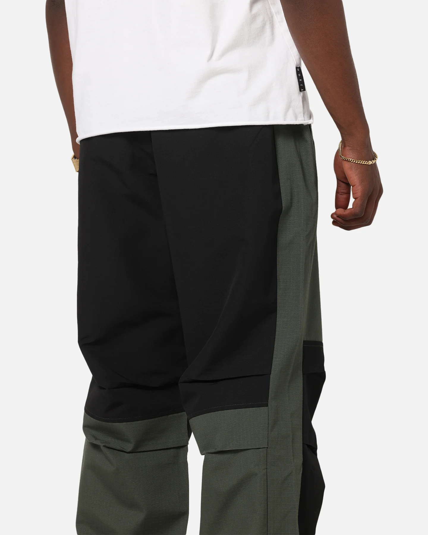 Carre Avalanche Baggy Pants Khaki/Black - Image 4