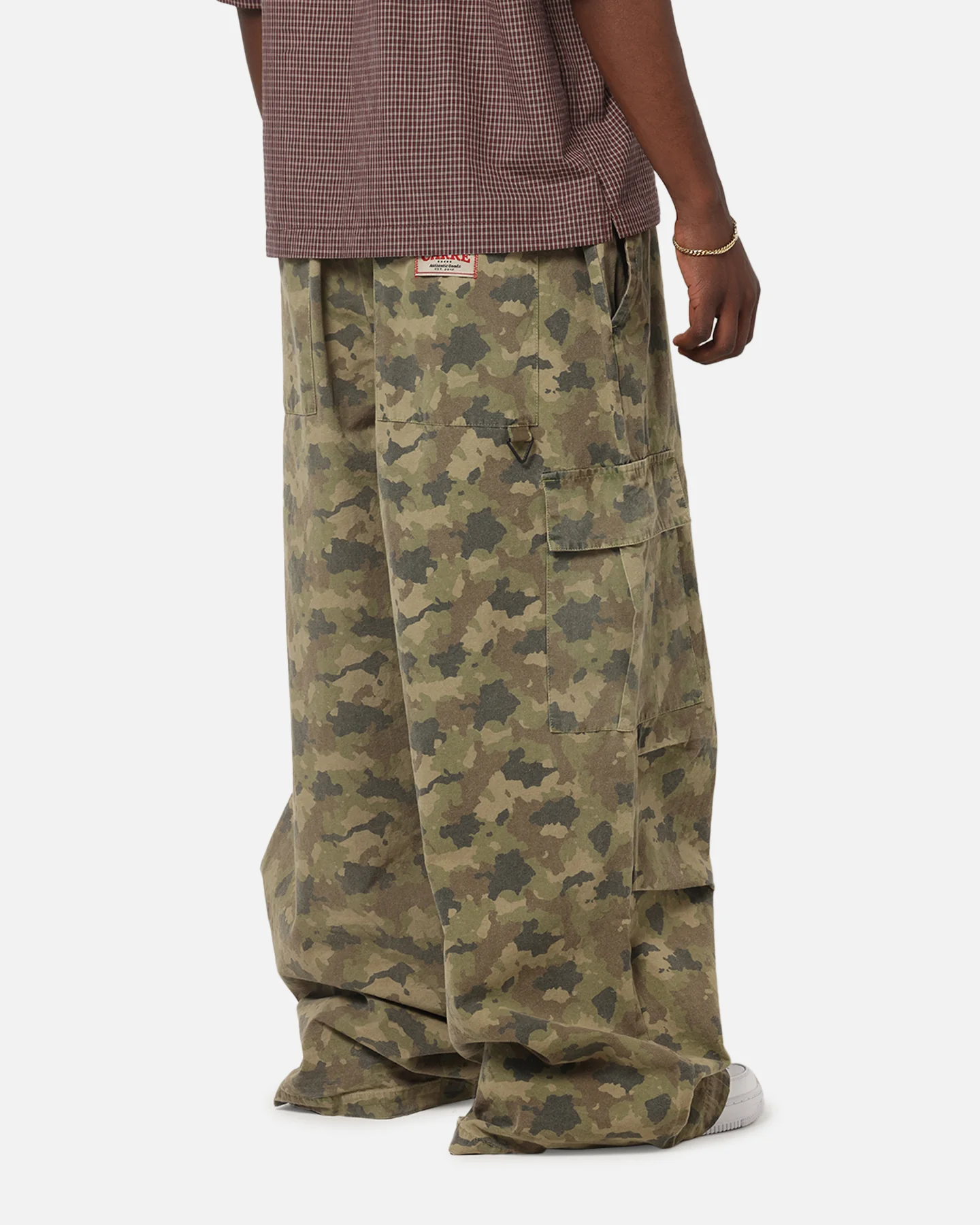 Carre Baggy Cargo Pants Camo - Image 5