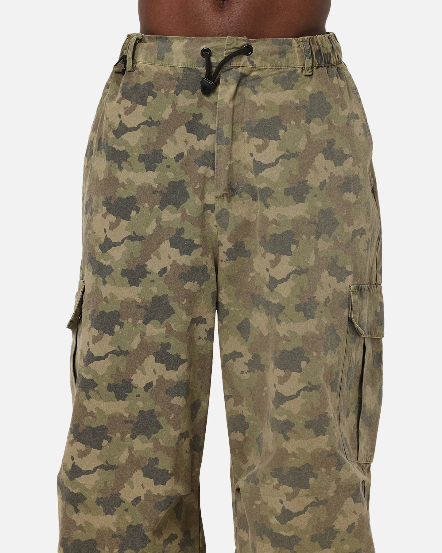 Carre Baggy Cargo Pants Camo - Image 7
