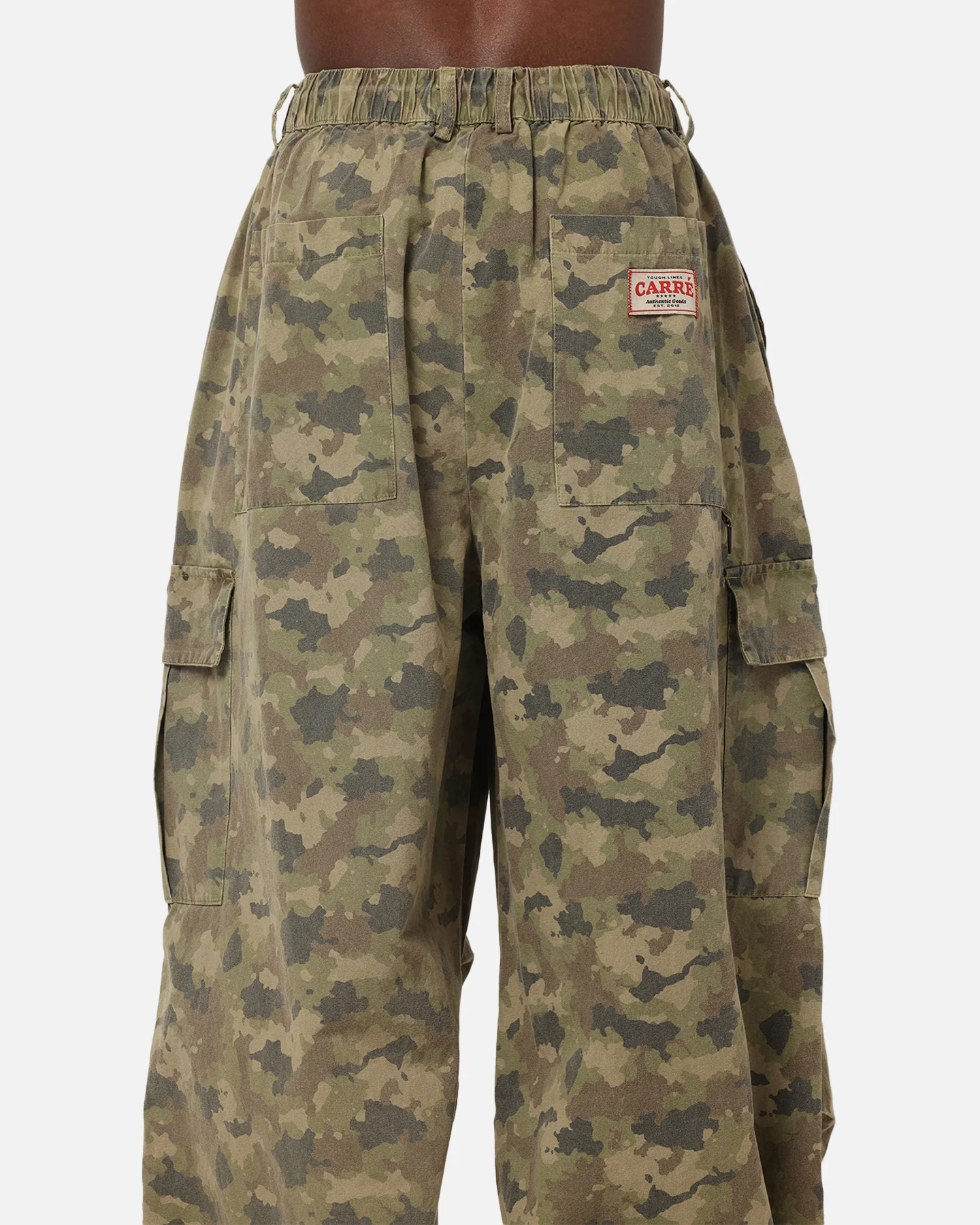 Carre Baggy Cargo Pants Camo - Image 8