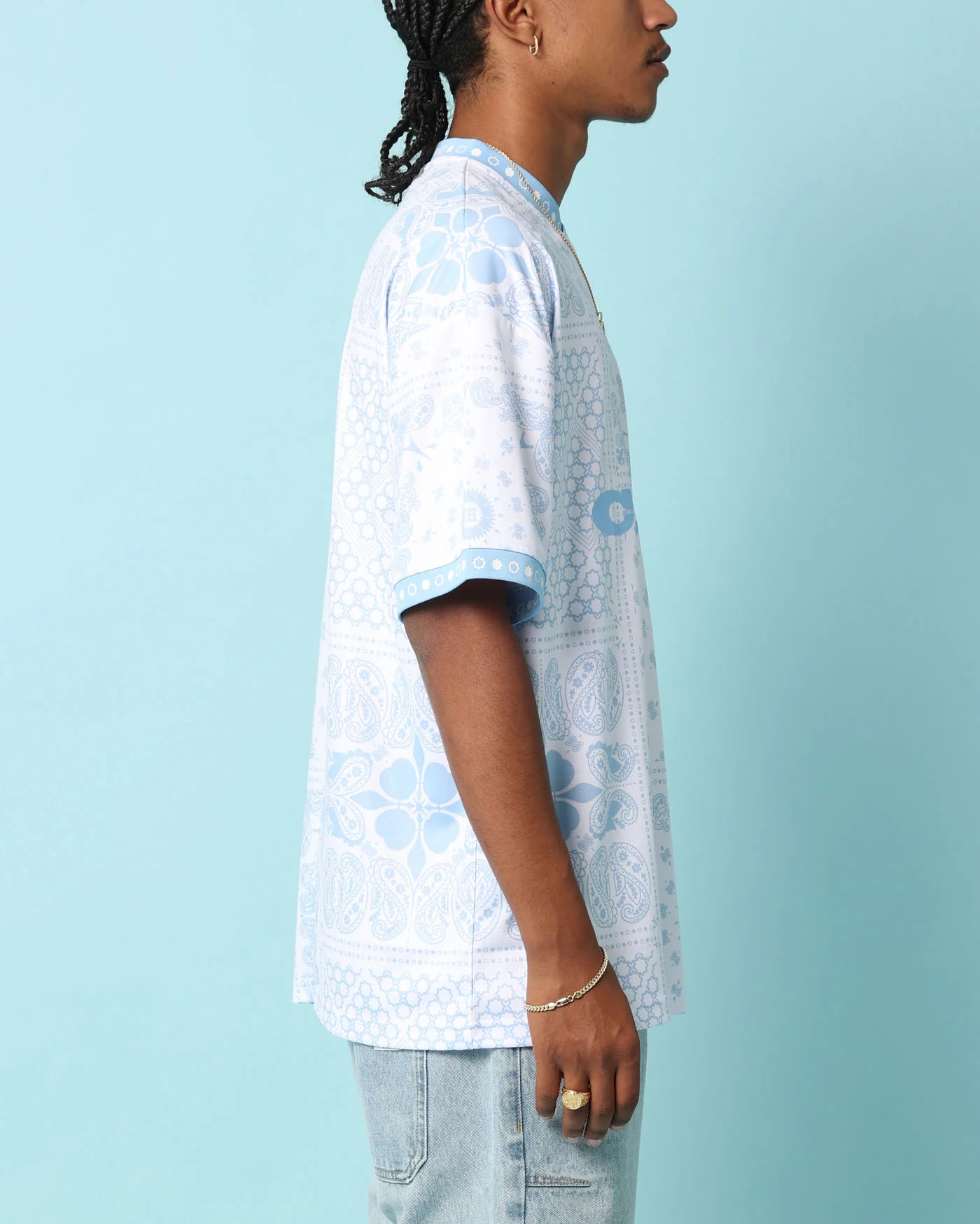 Carré Bandana Football Jersey White - Image 4