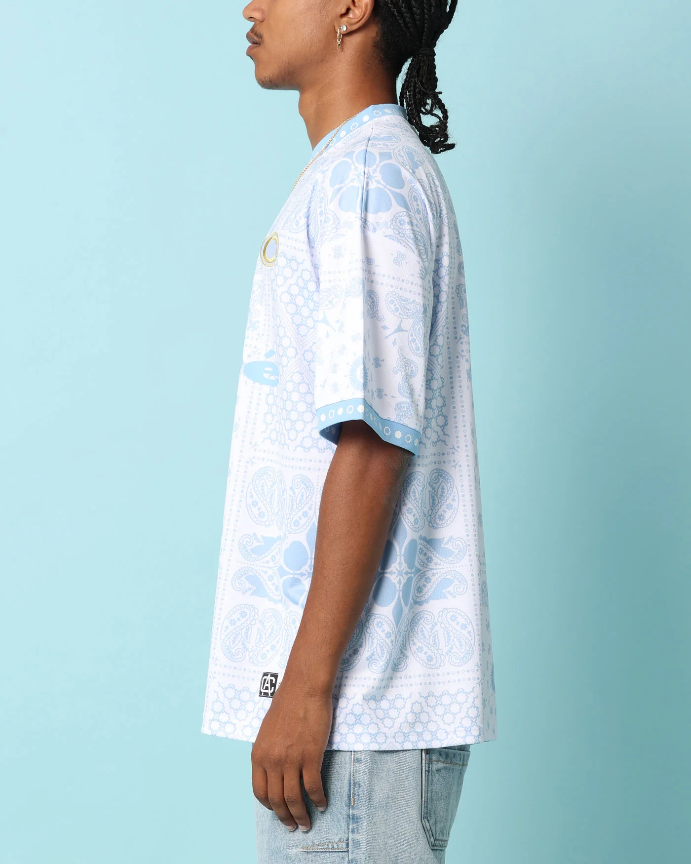 Carré Bandana Football Jersey White - Image 5