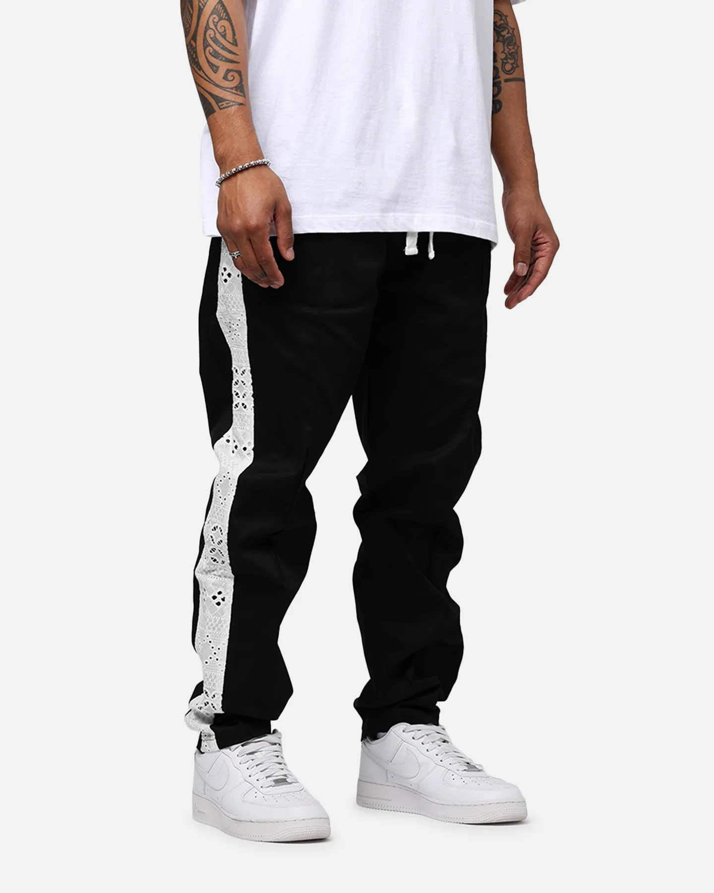 Carré Bandana Lace Pants Black - Image 6