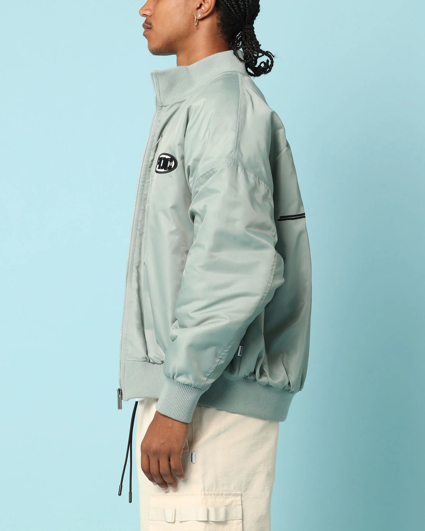 Carré Big Cat Bomber Jacket Green - Image 6