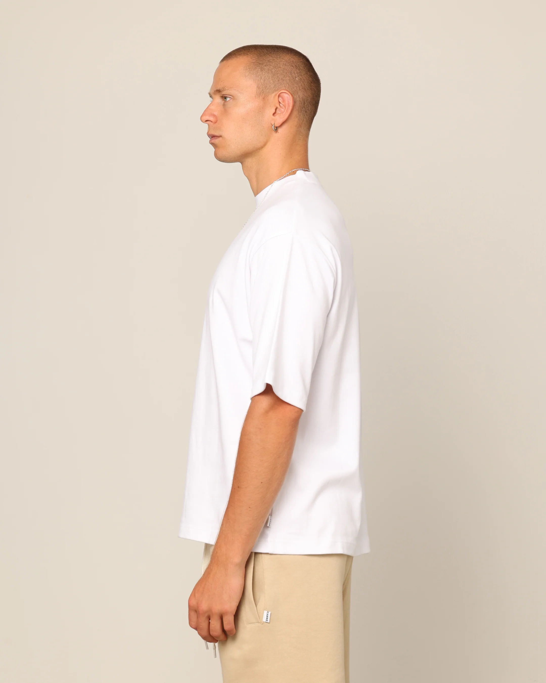 Carré Blanc Boxy T-Shirt White - Image 6