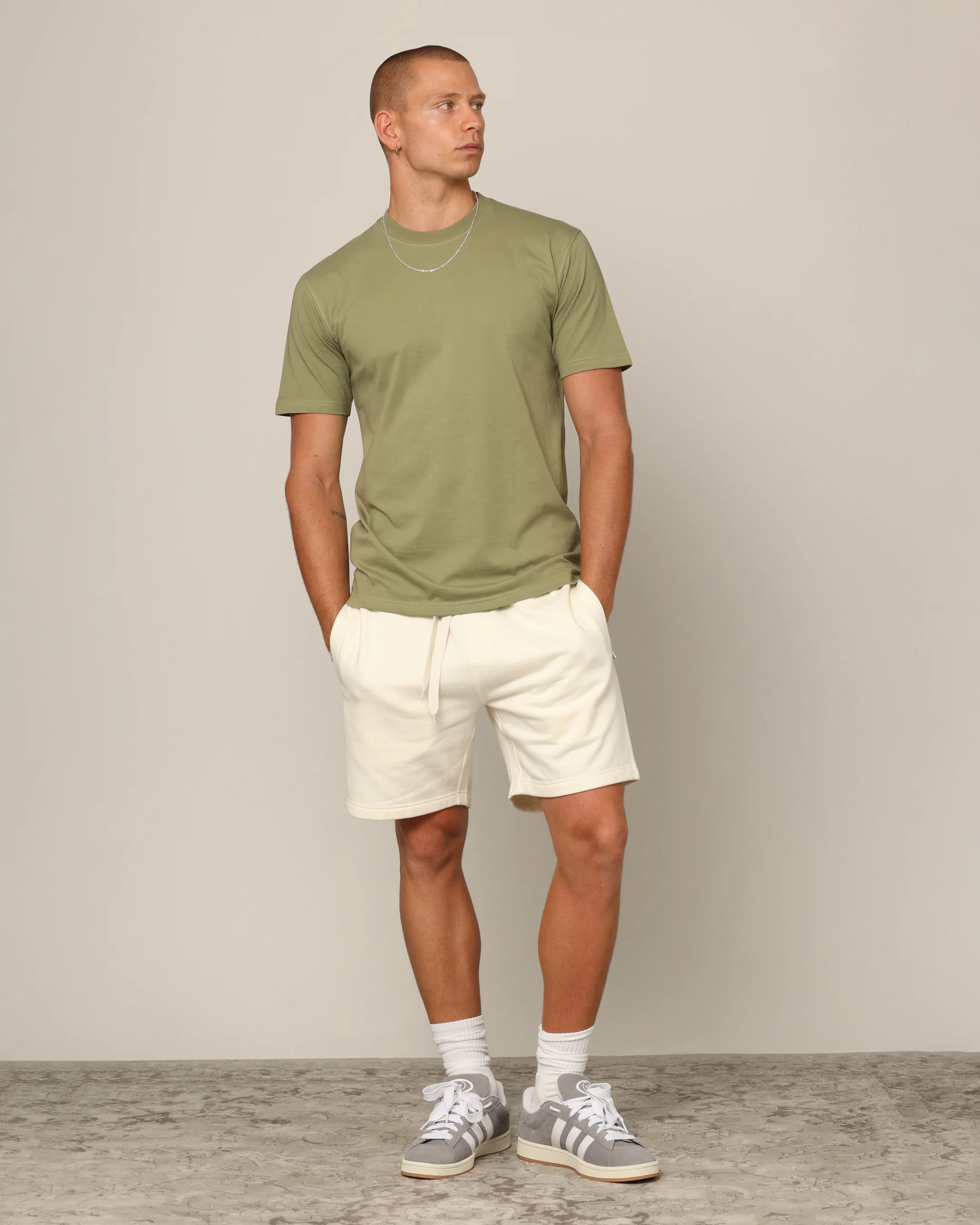 Carré Blanc Form T-Shirt Military - Image 2