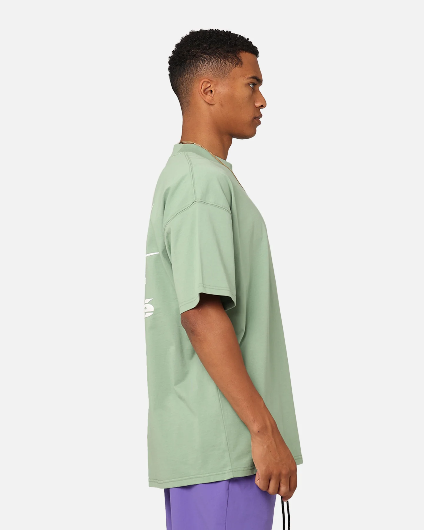 Carre Blast Oversized T-Shirt Green - Image 6